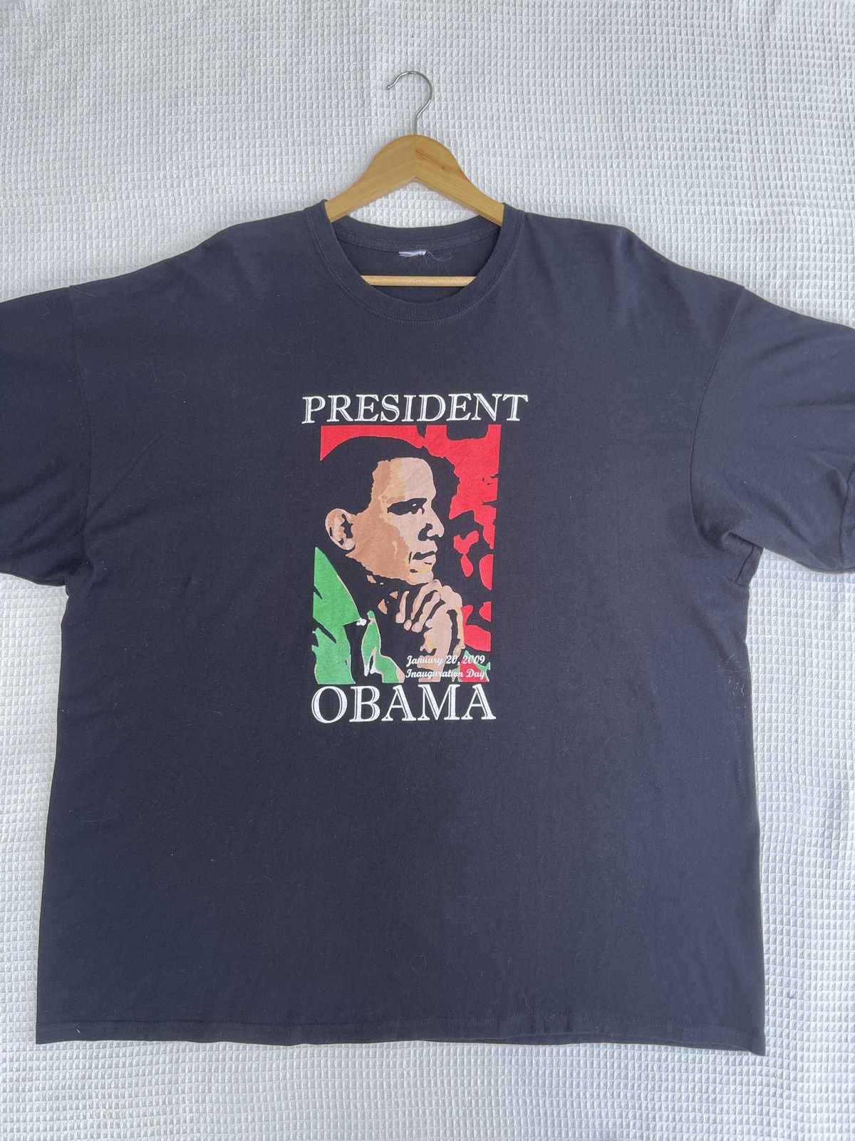 President's Last Drop🔥Rare🔥Vintage Y2K PRESIDENT OBAMA T Shirt Size US XXL / EU 58 / 5 - 6 Thumbnail