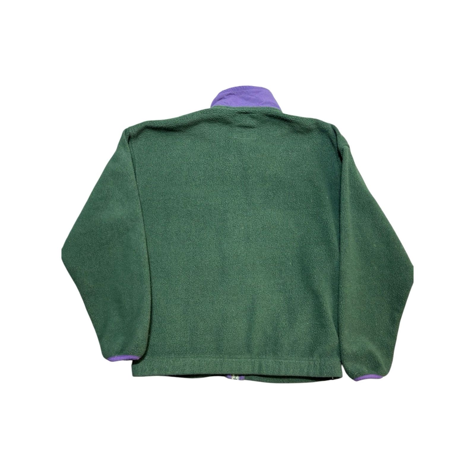 Gap VINTAGE Gap Arctic Light Fleece Jacket Full Zip Green M Men Bomber Streetwear 90s 2000s Size US M / EU 48-50 / 2 - 2 Thumbnail