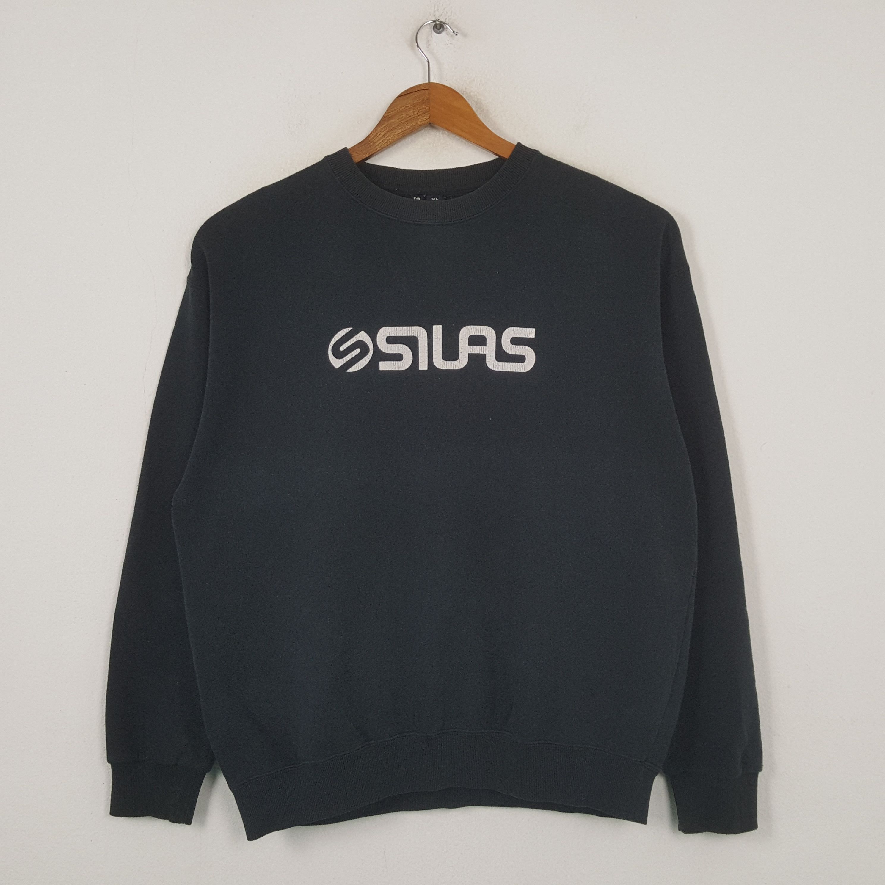 Silas × Vintage Vintage SILAS Skateboard Streetwear Sweatshirt C293N21 Size US L / EU 52-54 / 3 - 1 Thumbnail