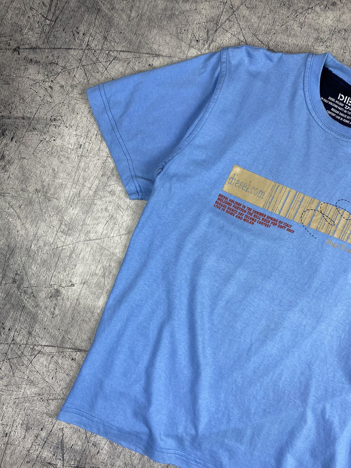 Diesel Y2K Vintage Diesel Tee Shirt Archive Hype Size L Size US L / EU 52-54 / 3 - 3 Thumbnail