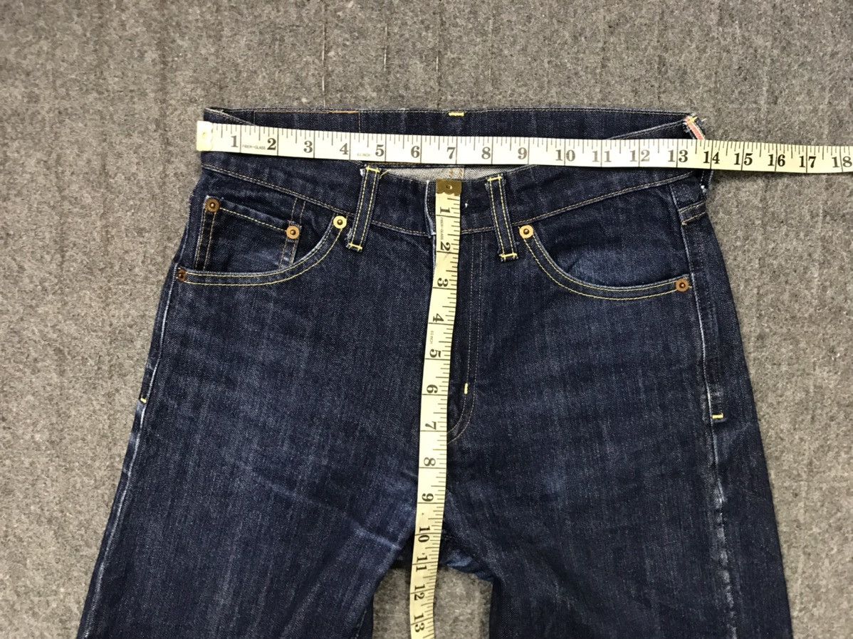 Japanese Brand Selvedge Denim Earth Music Ecology Size S Unisex Slim Size US 27 - 15 Thumbnail