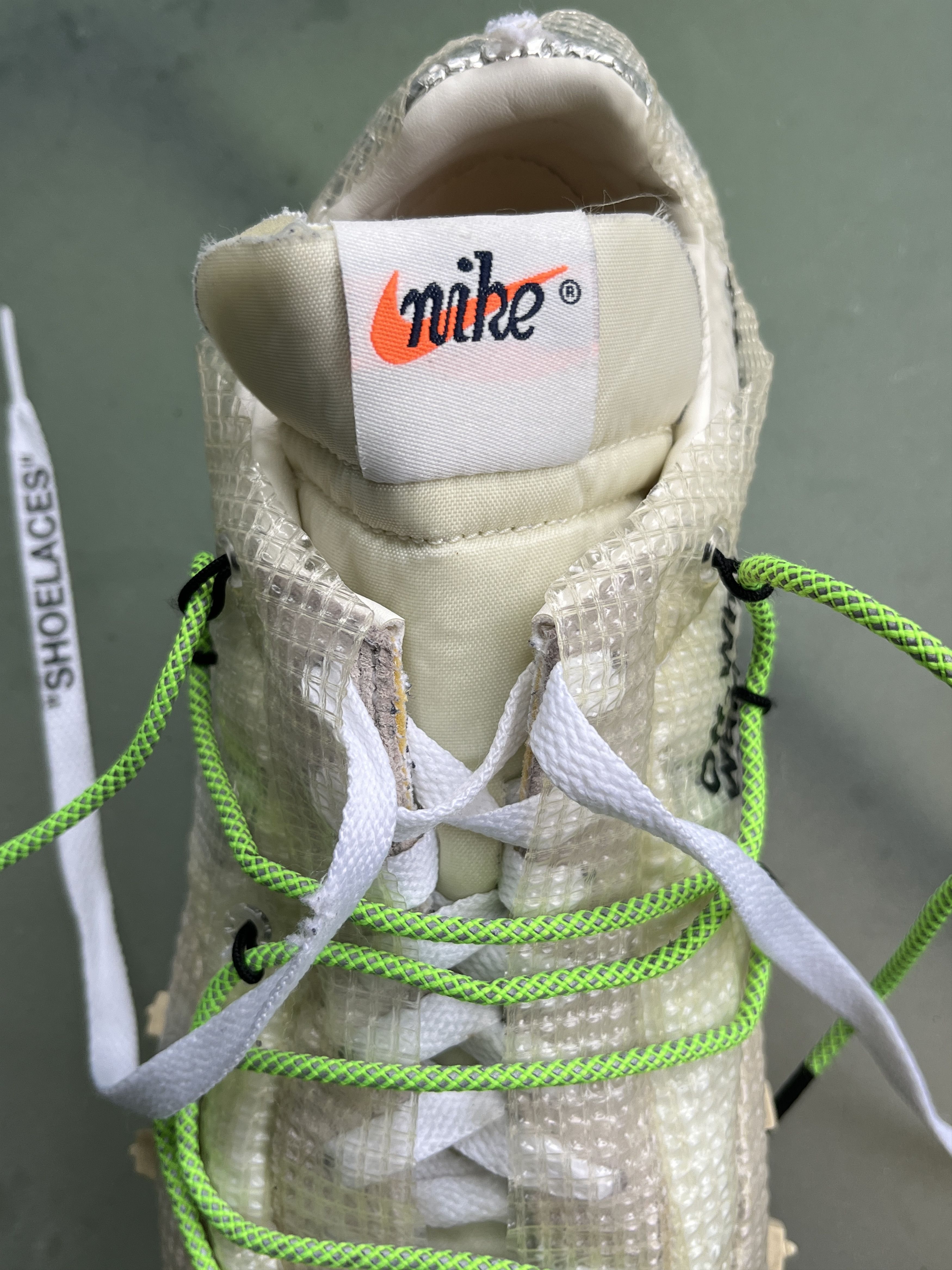 Off-White Nike X Off-White Waffle Racer SP “Electric Green” Size EU 39 Size US 8 / IT 38 - 4 Thumbnail