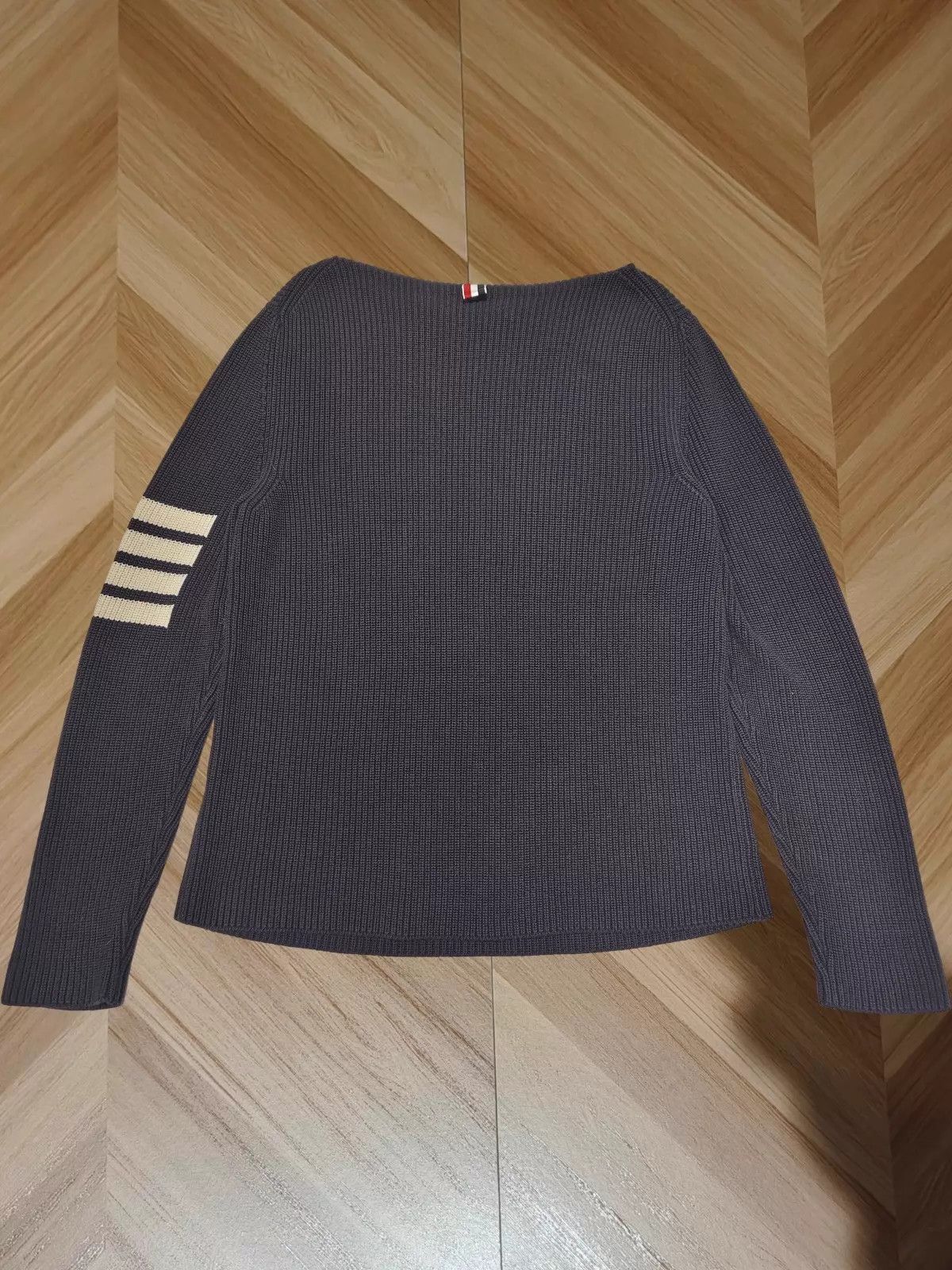 Thom Browne Thom Browne Wool Off-Shoulder Knit Sweater 1 99 New Size S / US 4 / IT 40 - 3 Thumbnail