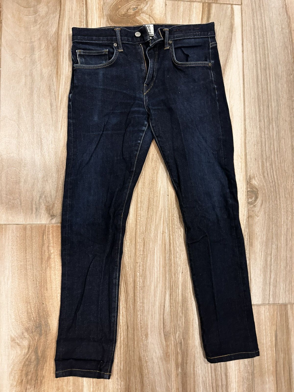 Hiroshi Kato Hiroshi Kato Slim Taper Indigo Jeans Size US 31 - 1 Thumbnail
