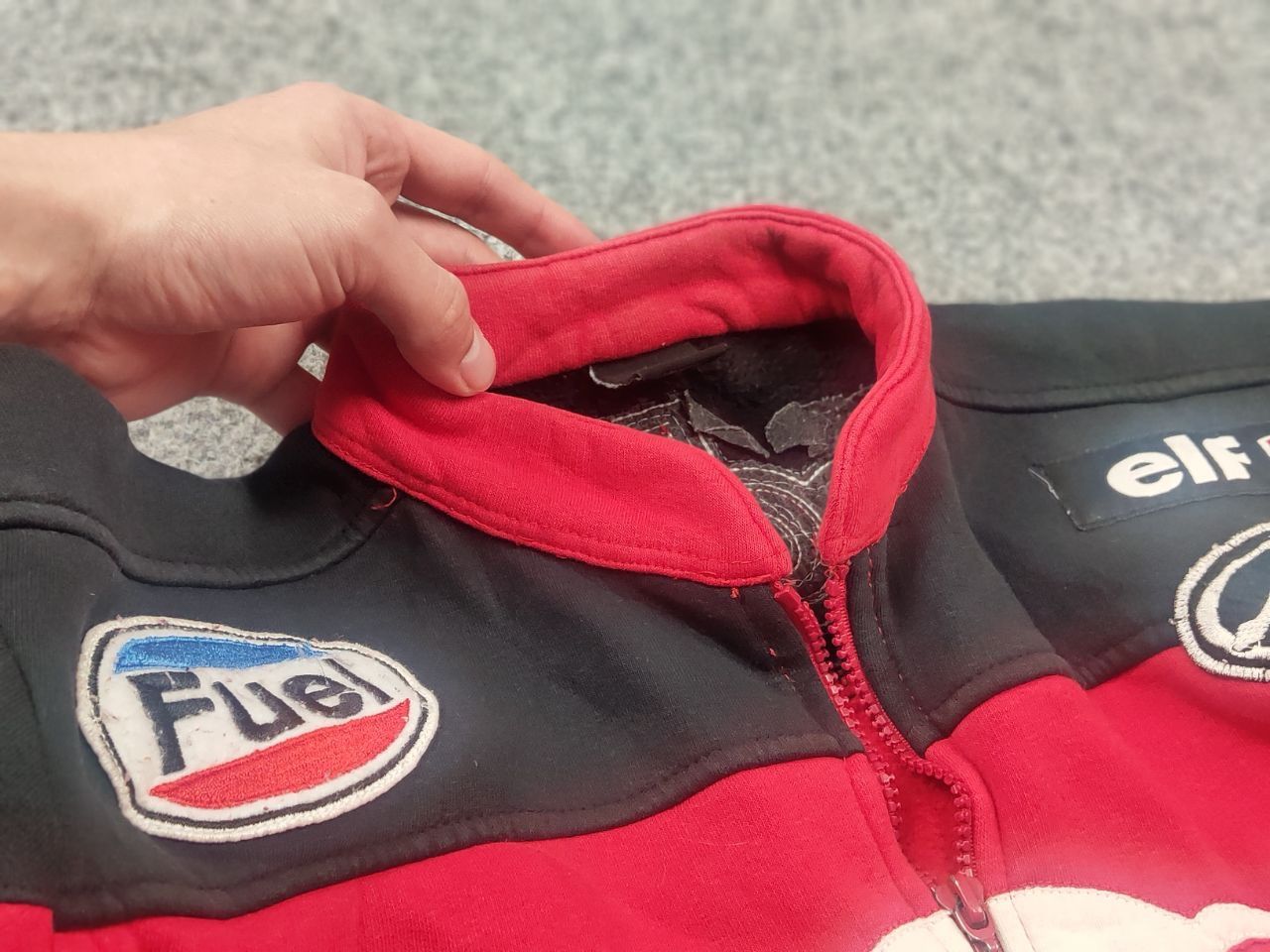 Red Bull Vintage Red Bull Fuel Arai Engine Zip Racing Sweatshirt Y2K Size US M / EU 48-50 / 2 - 23 Thumbnail