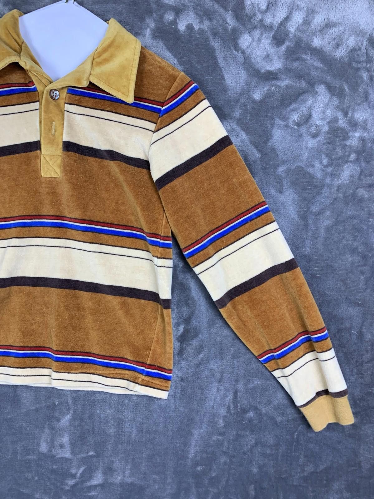 Designer Vintage Manchester Shirt Co. California LS Polo KID Size M Size US M / EU 48-50 / 2 - 3 Thumbnail