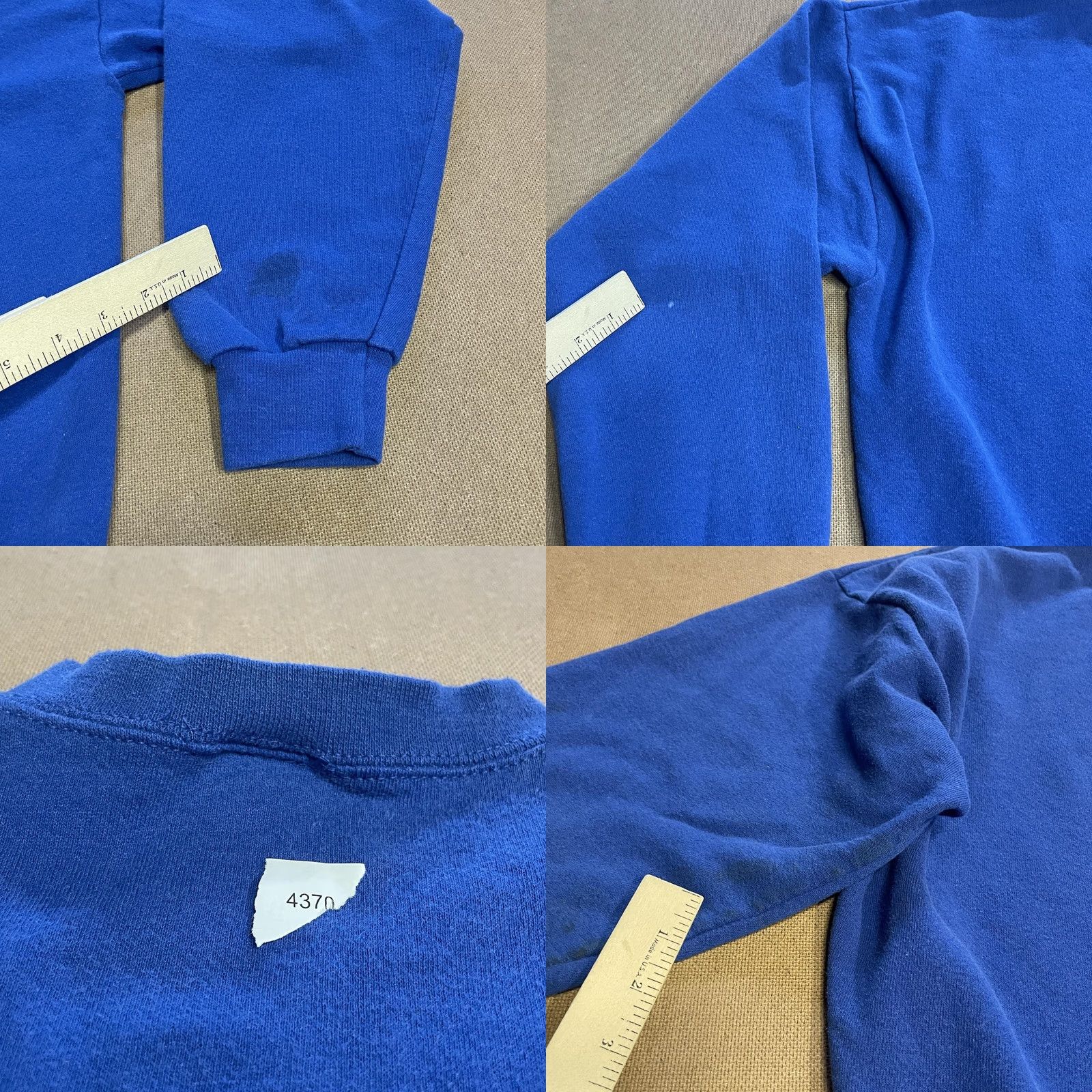 Disney VINTAGE Disney Mickey Mouse Sweatshirt Mens Large Blue Crewneck Pullover 90s USA Size US M / EU 48-50 / 2 - 9 Thumbnail