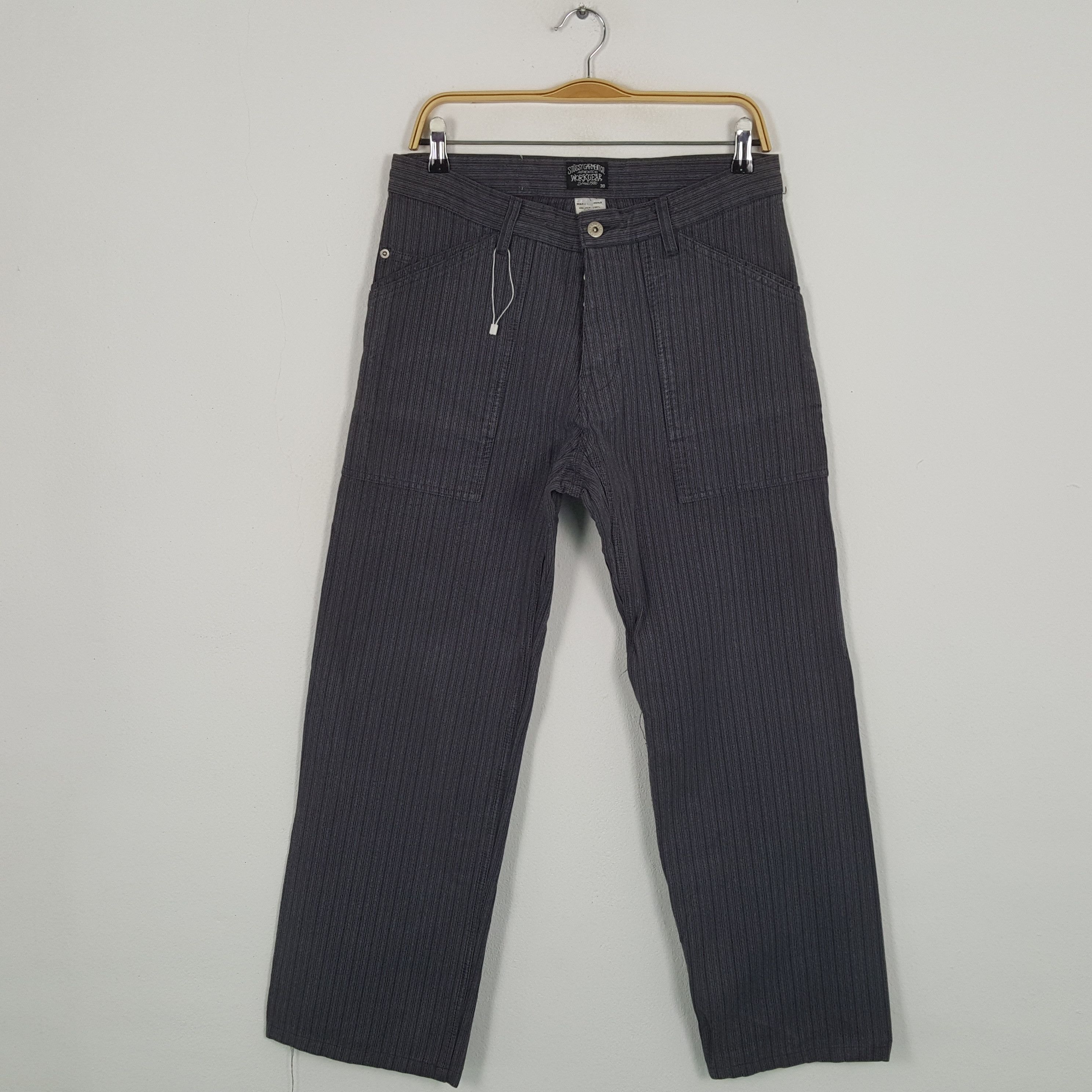 Stussy × Vintage Vintage STUSSY American Streetwear Style Pants Size US 31 - 4 Thumbnail