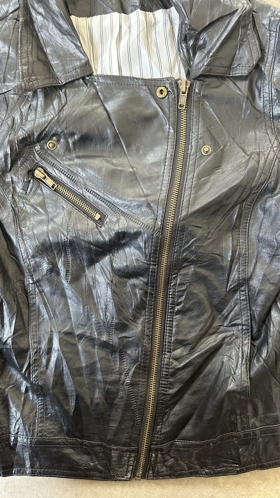 Japanese Brand TORET RIDER JACKET LEATHER Size US M / EU 48-50 / 2 - 2 Thumbnail