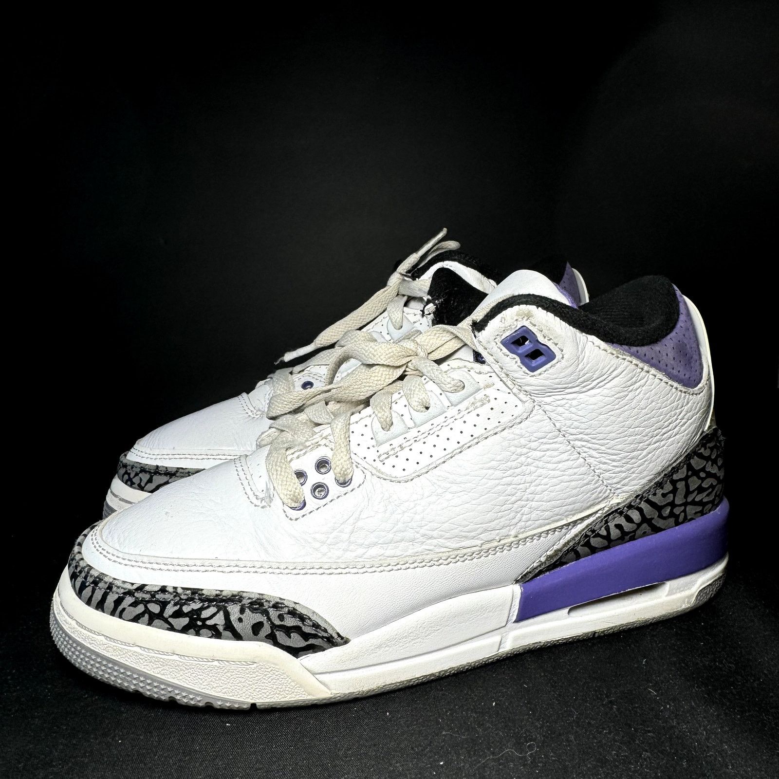 Jordan Brand × Nike Size 5 - Nike Air Jordan 3 Retro GS Dark Iris Men's Shoes Size US 5 / EU 37 - 8 Thumbnail