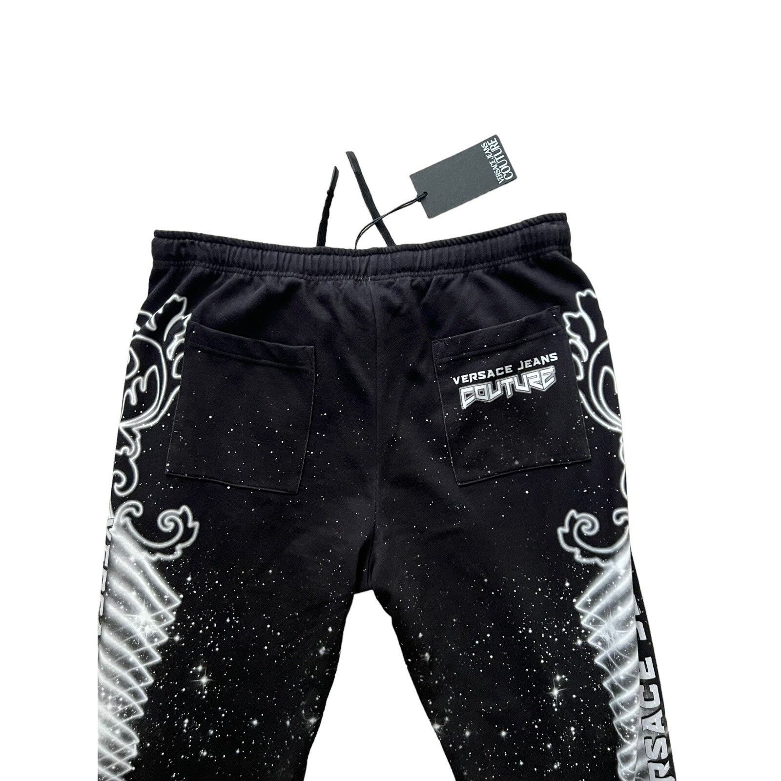 Versace Jeans Couture Versace Couture Mens Jeans Galaxy Sweatpants Black Size XL Size US 36 / EU 52 - 4 Thumbnail