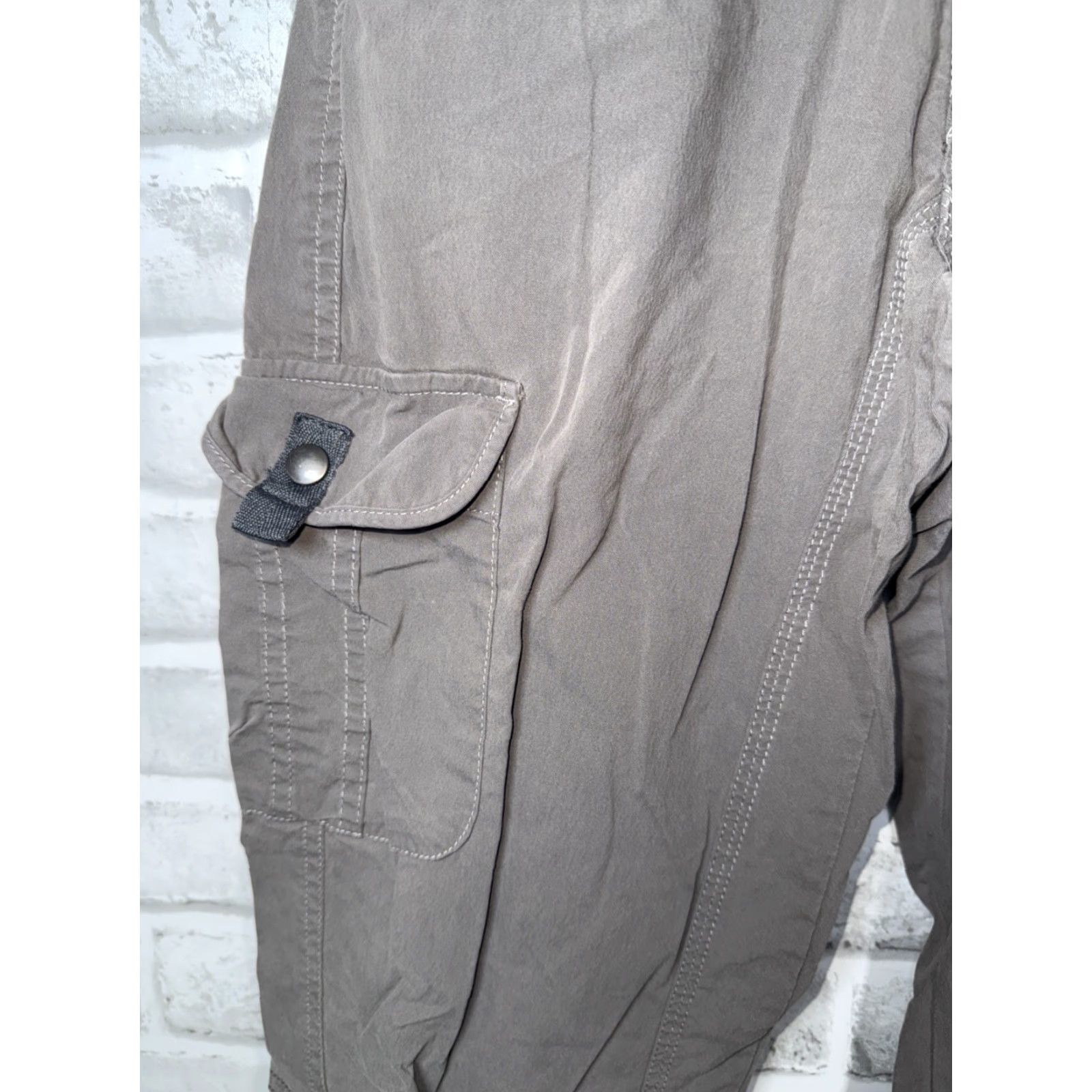 Vintage Kuhl Women's Splash Roll Up Legendary Pants Hiking Cargo Size 2R Size 26" / US 2 / IT 38 - 4 Thumbnail
