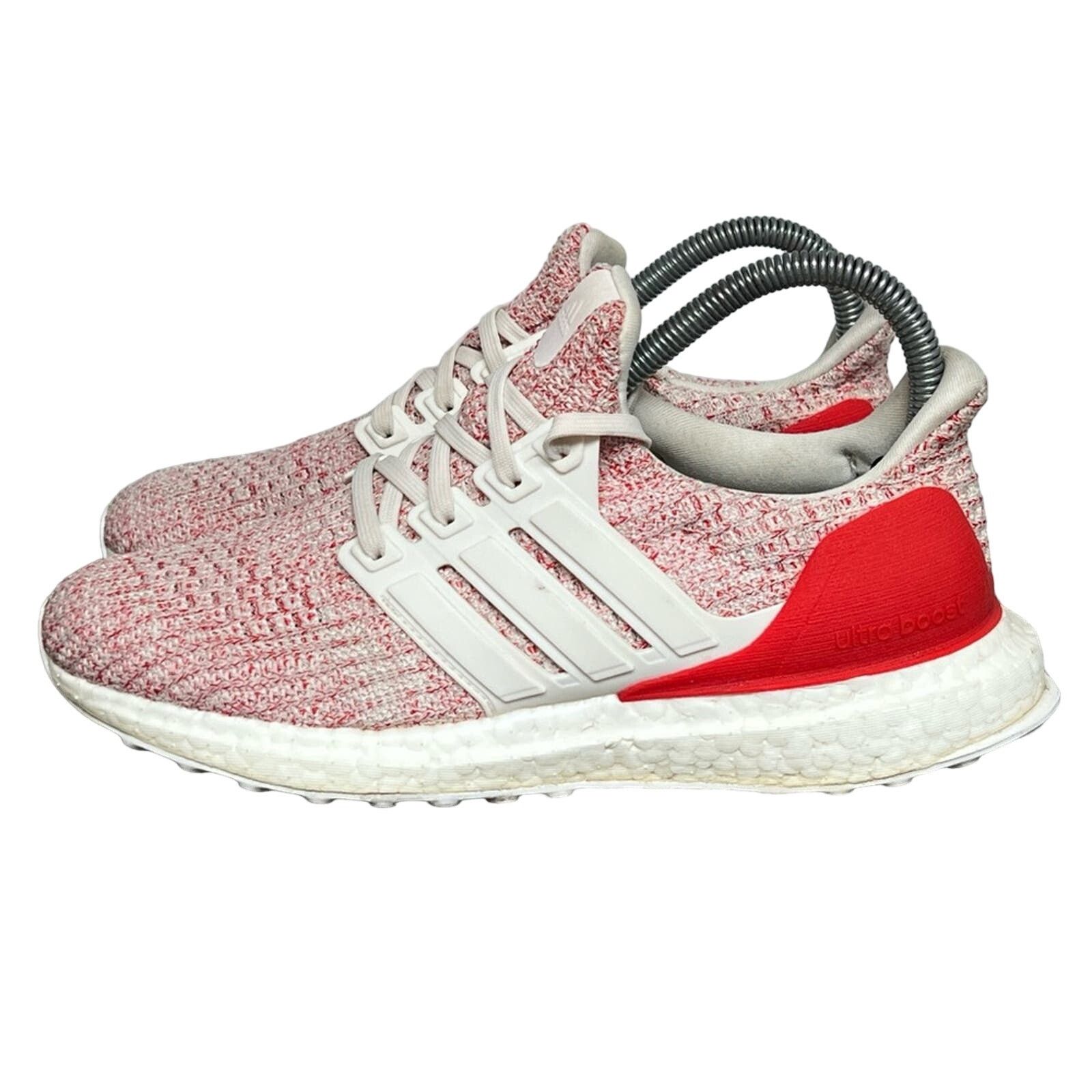 Adidas Adidas UltraBoost 4.0 J Chalk White Active Red Women s 6.5 Grailed