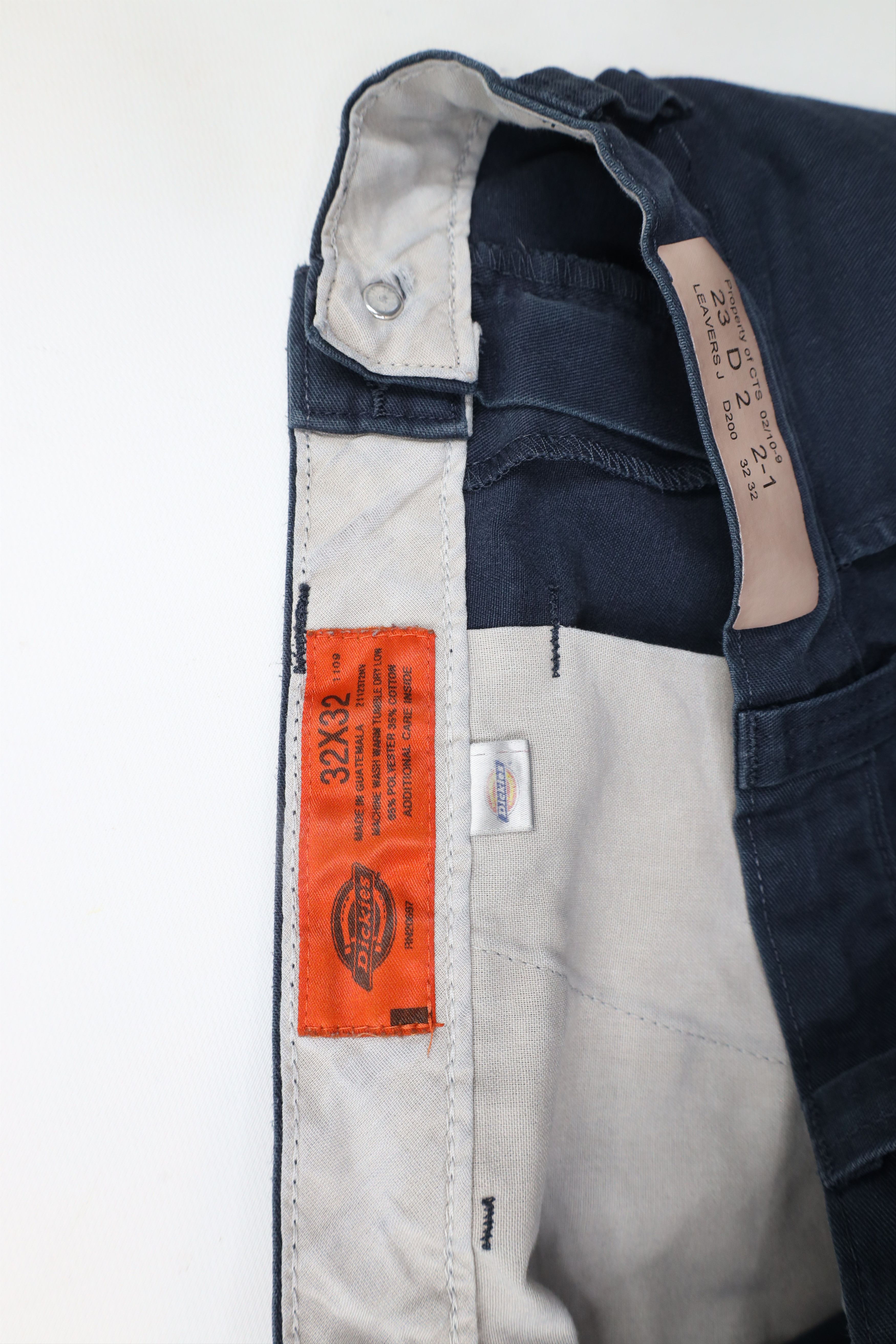 Dickies × Vintage Vintage 90s Dickies Wide Leg Cargo Workwear Mechanic Pants Size US 32 / EU 48 - 12 Thumbnail