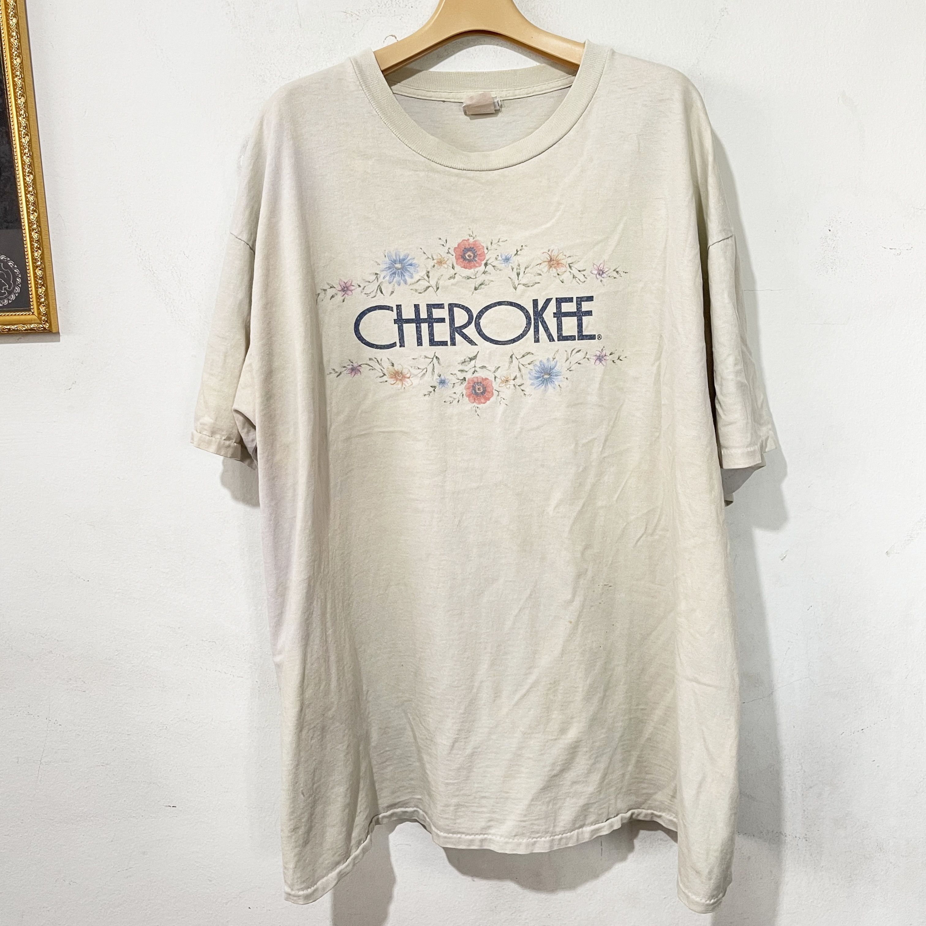 Cherokee Vintage 90s Cherokee Floral T-Shirt Size US XL / EU 56 / 4 - 1 Thumbnail
