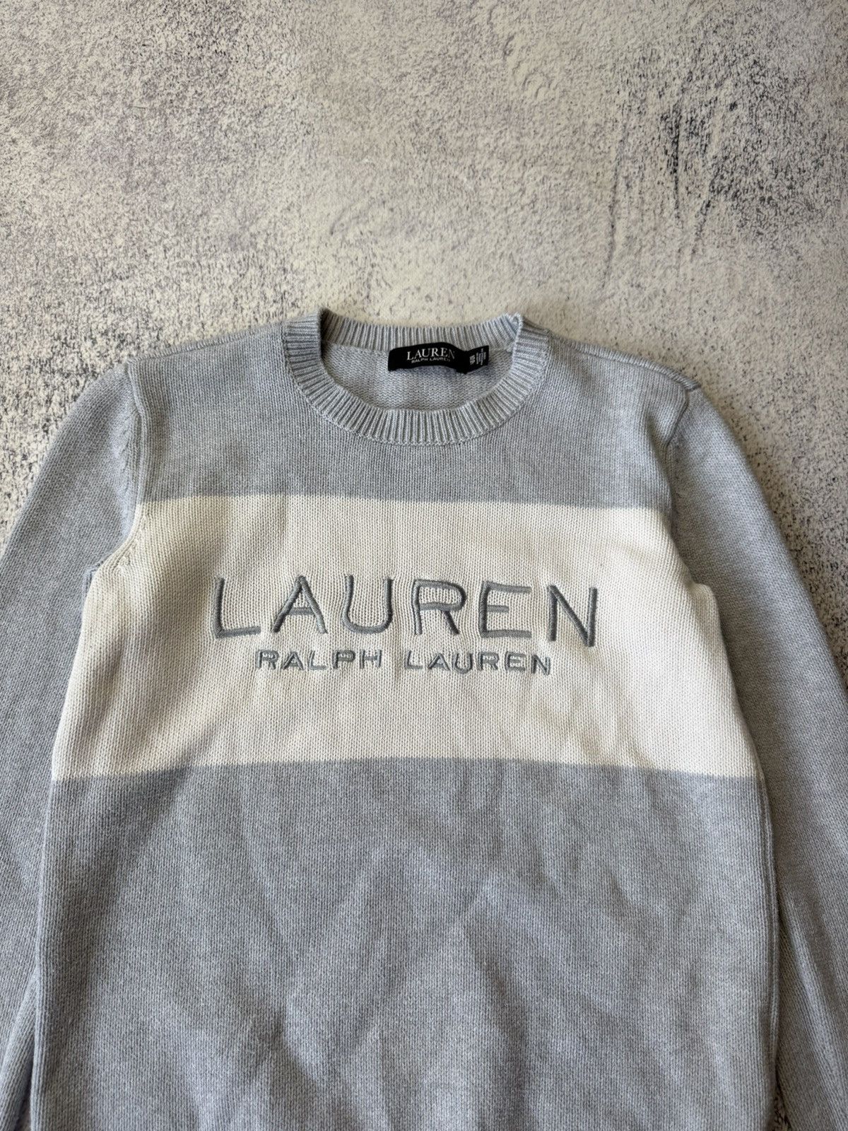 Polo Ralph Lauren Vintage Women’s Polo Ralph Lauren Sweater Big Logo Y2K Size XS / US 0-2 / IT 36-38 - 5 Thumbnail