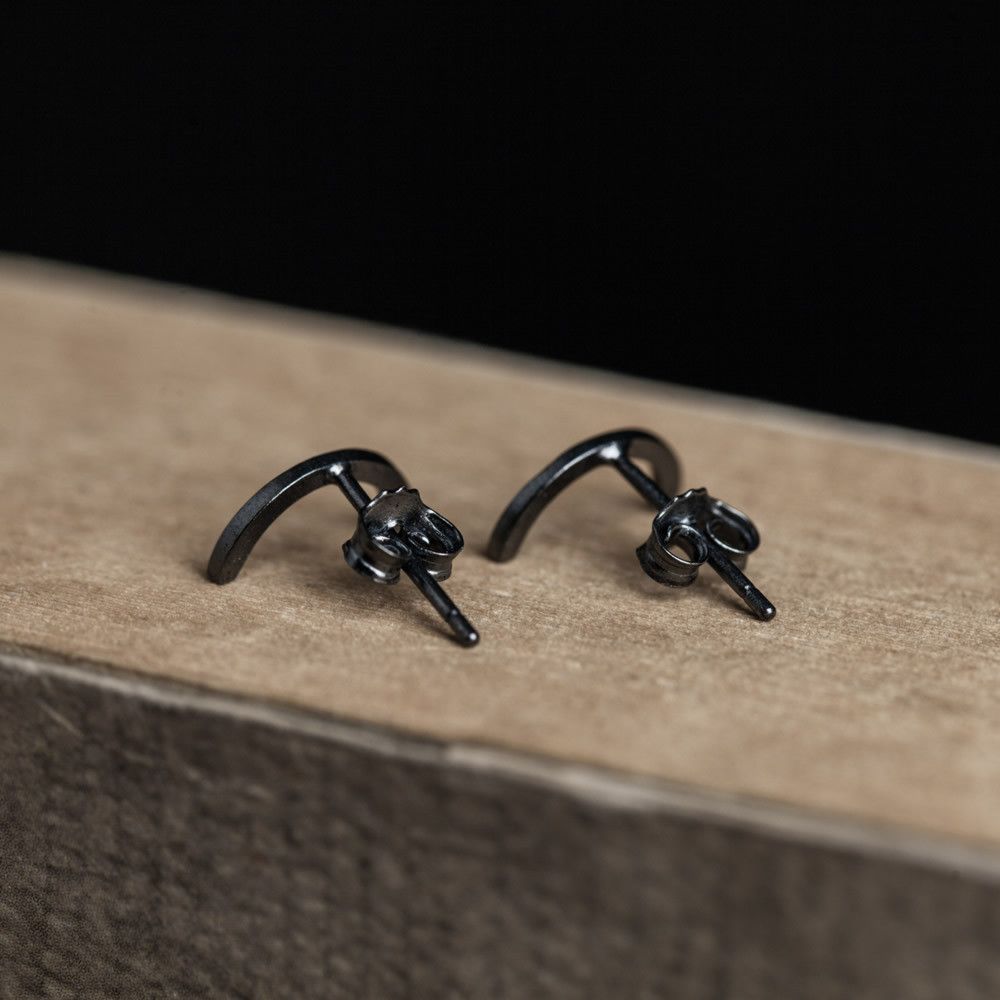 Jewelry Vibe Earrings One Pairs Chrome Jewelry Size ONE SIZE - 4 Thumbnail