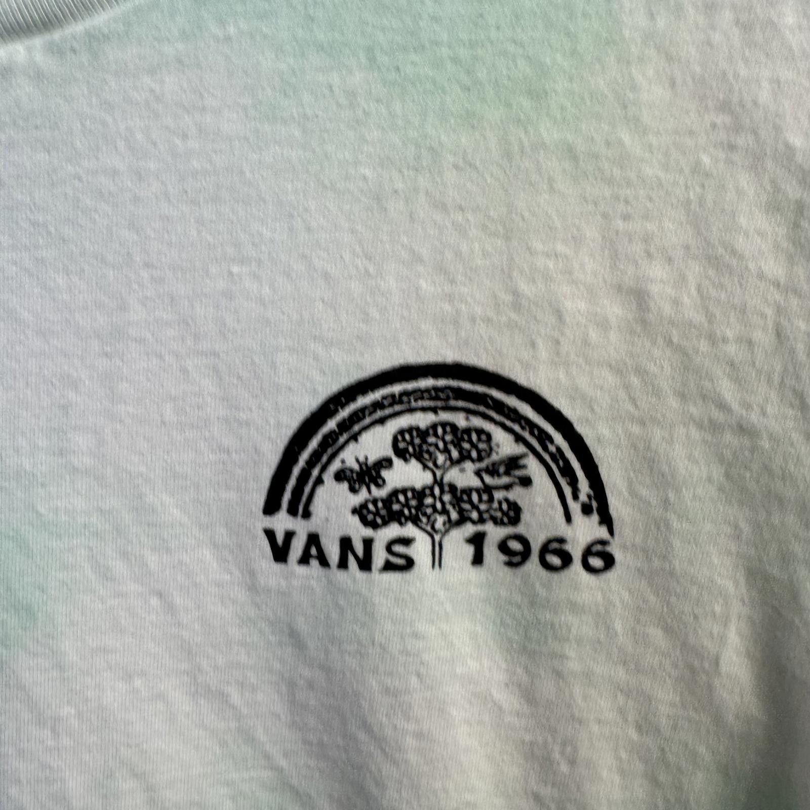 Designer Vans Everyday Rainbow Tie Dye Boyfriend T-Shirt Size L / US 10 / IT 46 - 10 Thumbnail