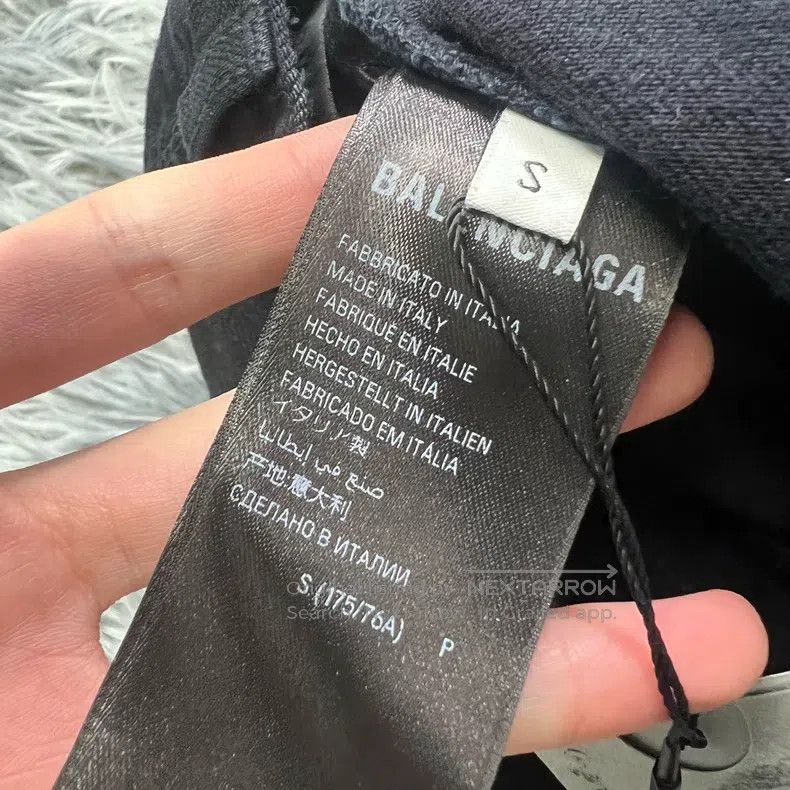 Balenciaga Balenciaga size S Distressed Denim Long Pants Size US 27 - 4 Thumbnail