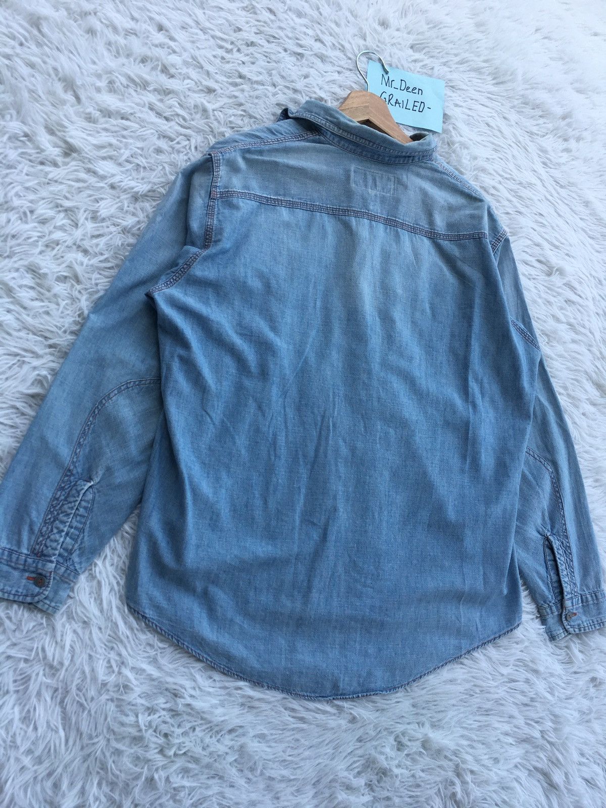 Nepenthes Rare Vintage Nepenthes Jeans Shirt Size US L / EU 52-54 / 3 - 18 Thumbnail