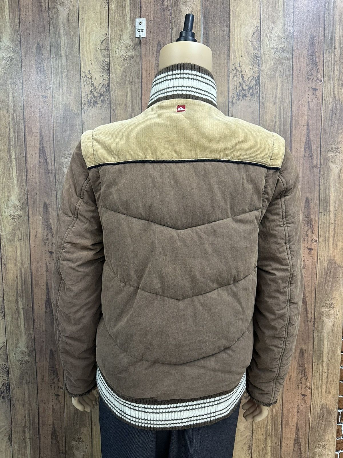 Quiksilver Vintage Quiksilver Down Jacket Z61 Size US L / EU 52-54 / 3 - 2 Thumbnail