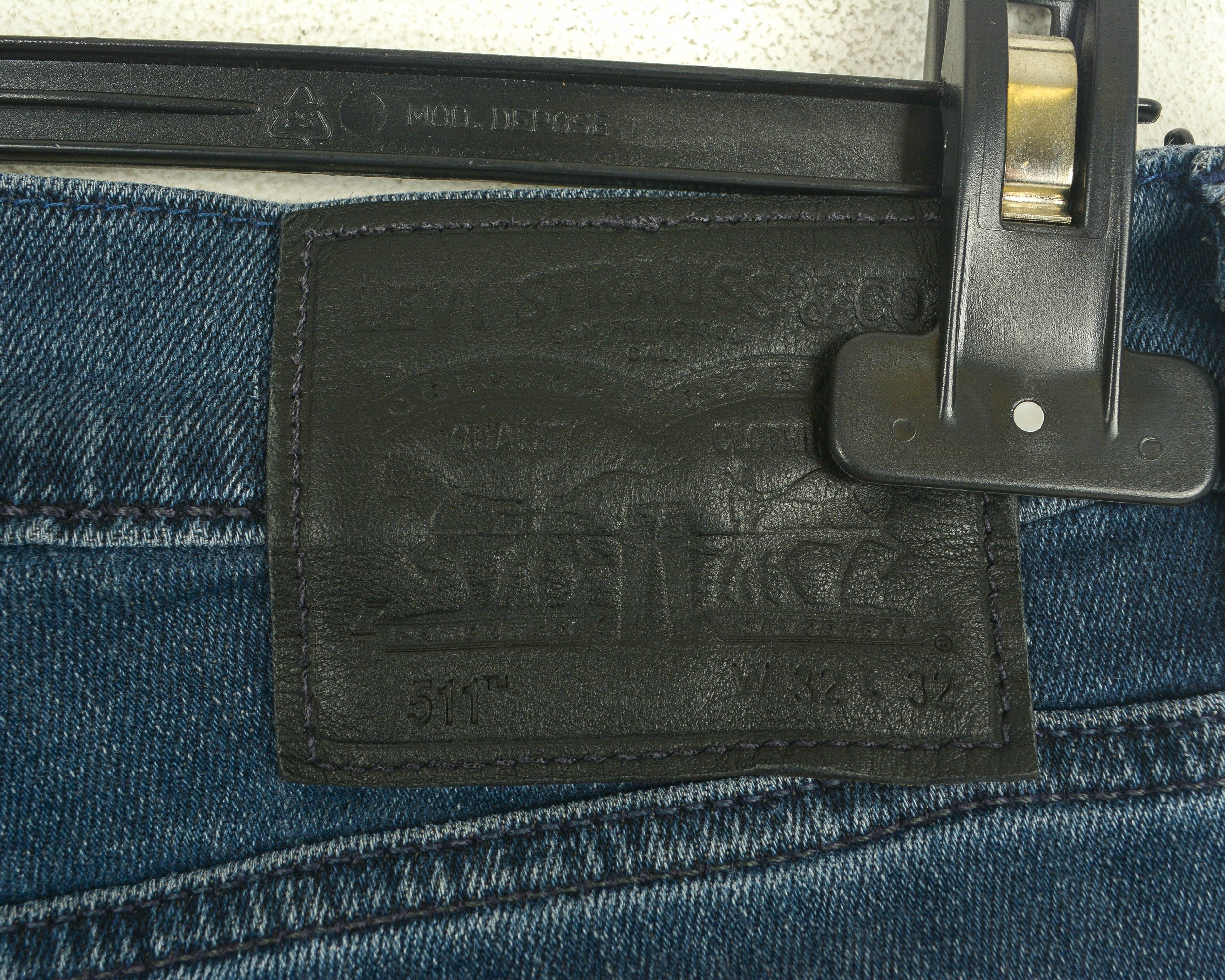 Levi's LEVI STRAUSS 511 W32 L32 Slim Fit Straight Jeans Denim Pants Size US 32 / EU 48 - 4 Thumbnail