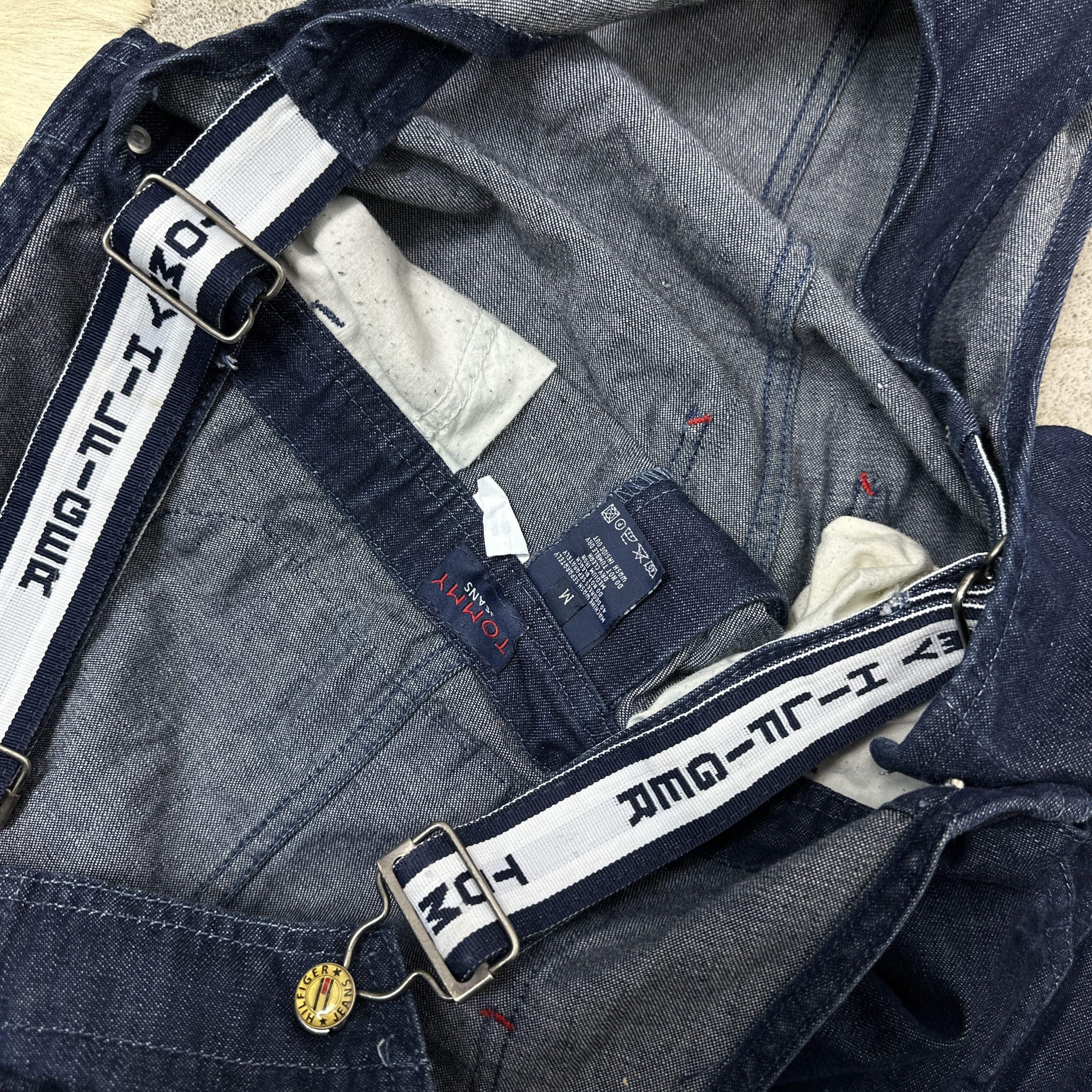 Tommy Hilfiger Vintage Denim Tommy Hilfiger Jeans Dungarees Y2K Size 26" / US 2 / IT 38 - 5 Thumbnail