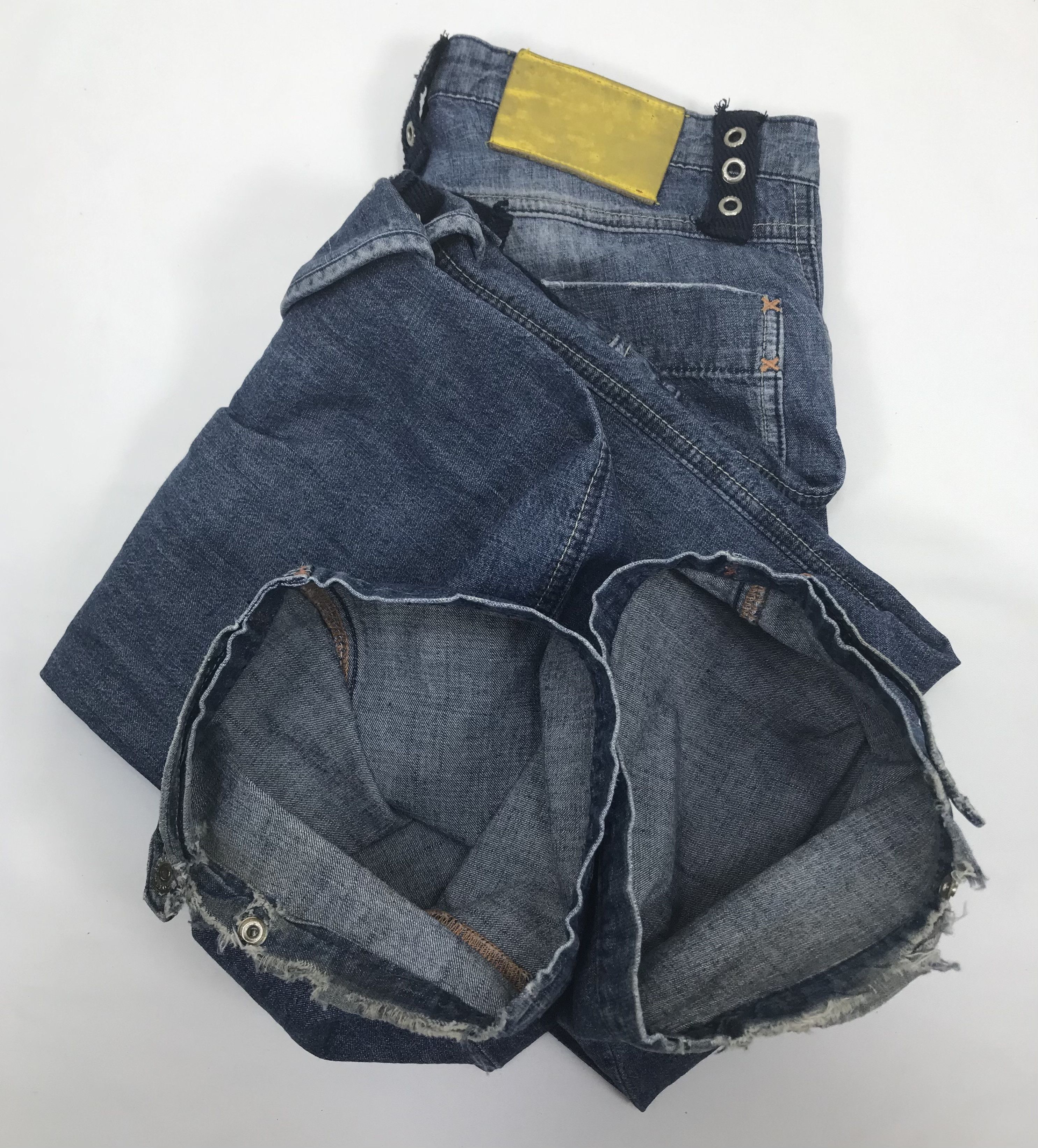 Japanese Brand Vintage Japanese Alcott Multi Pocket Cargo Baggy Jeans Size US 32 / EU 48 - 18 Thumbnail