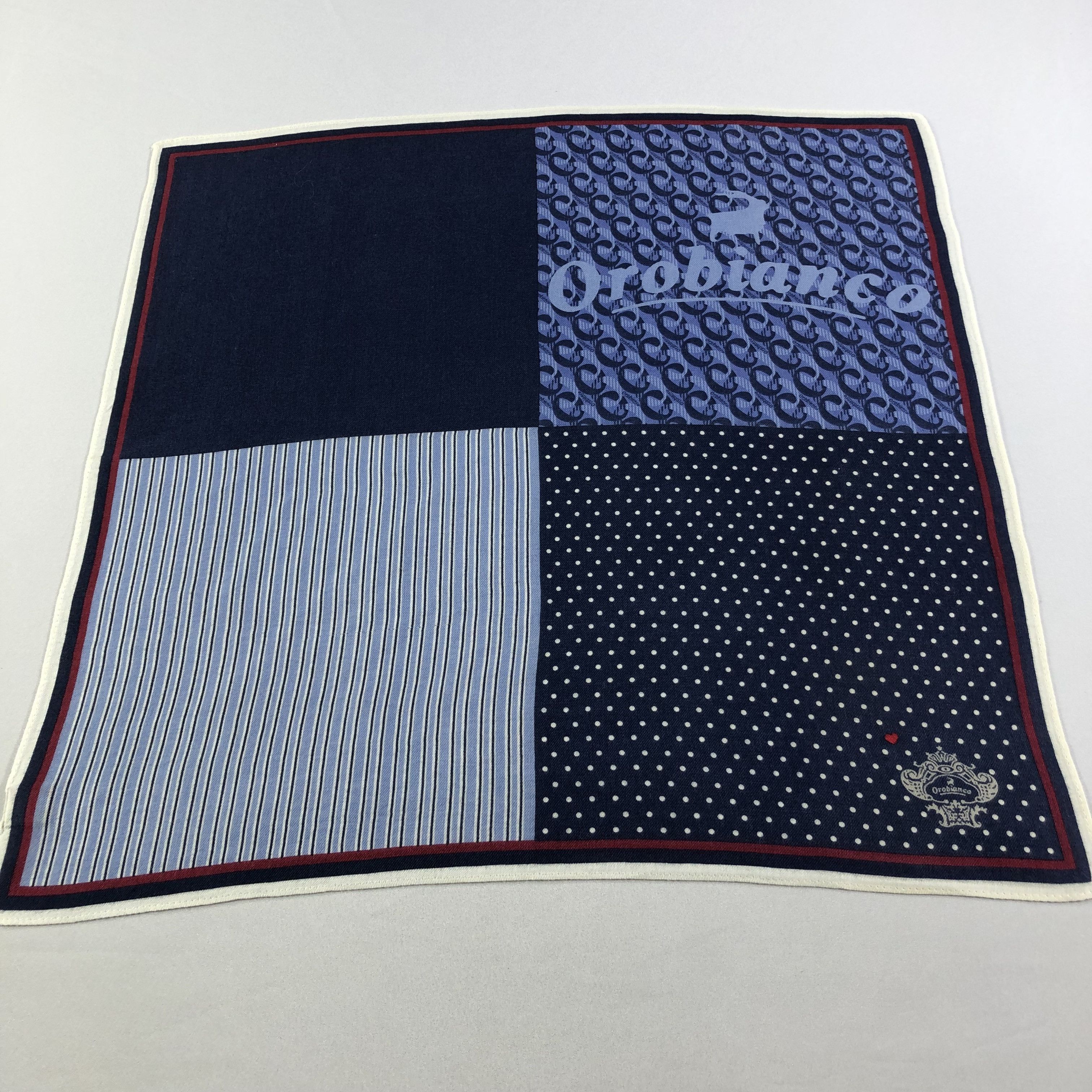Orobianco × Vintage Orobianco Handkerchief Neckerchief Bandana H1814 Size ONE SIZE - 2 Thumbnail
