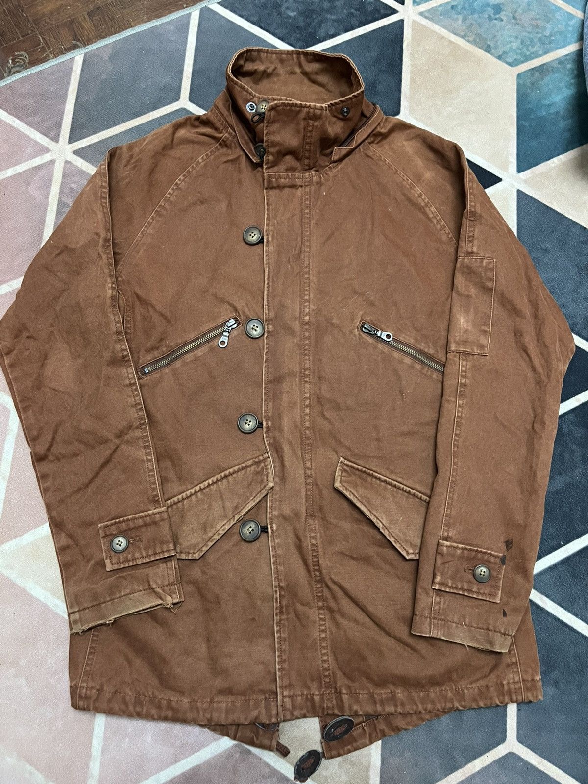 Japanese Brand 💥Japanese Brand In Bloom Hard Cotton Jackets Carhartt Style Size M / US 6-8 / IT 42-44 - 1 Thumbnail