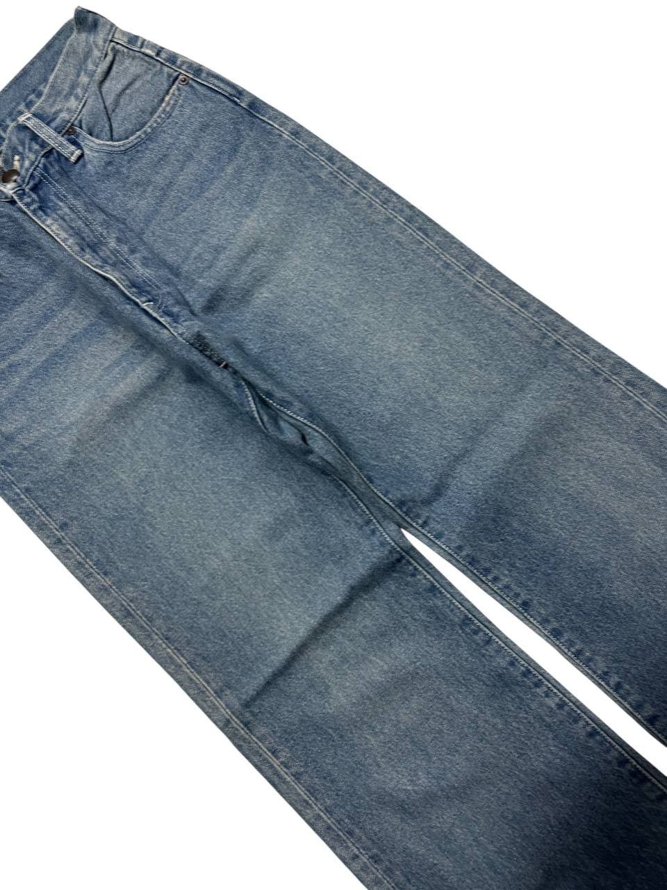 Vintage 💥Flared Baggy💥Made In Japan 90s Stoned Washed Classic Jeans Size US 26 / EU 42 - 4 Thumbnail