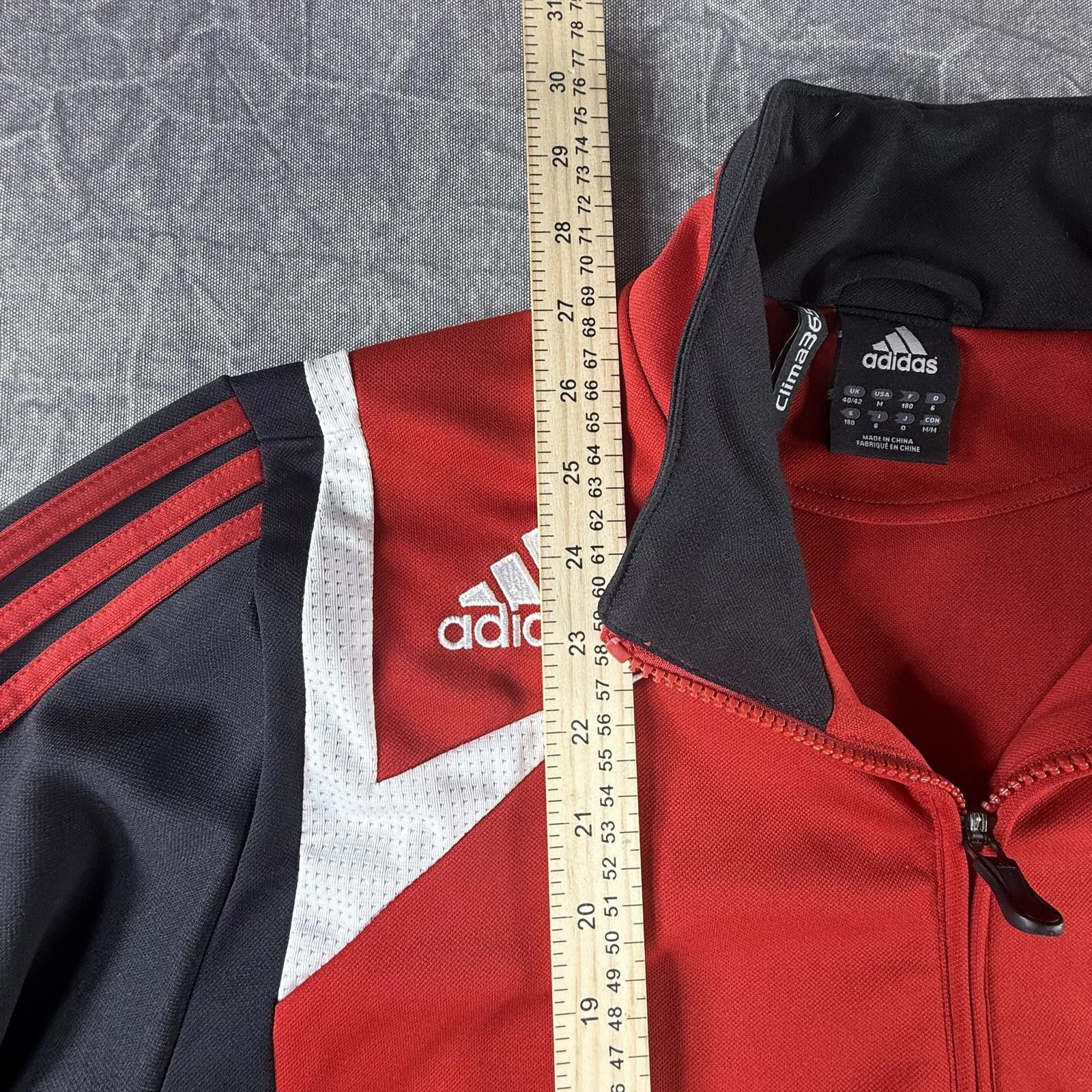 Adidas Adidas Jacket Men's M Red Vintage 90s Clima365 Size US M / EU 48-50 / 2 - 5 Thumbnail