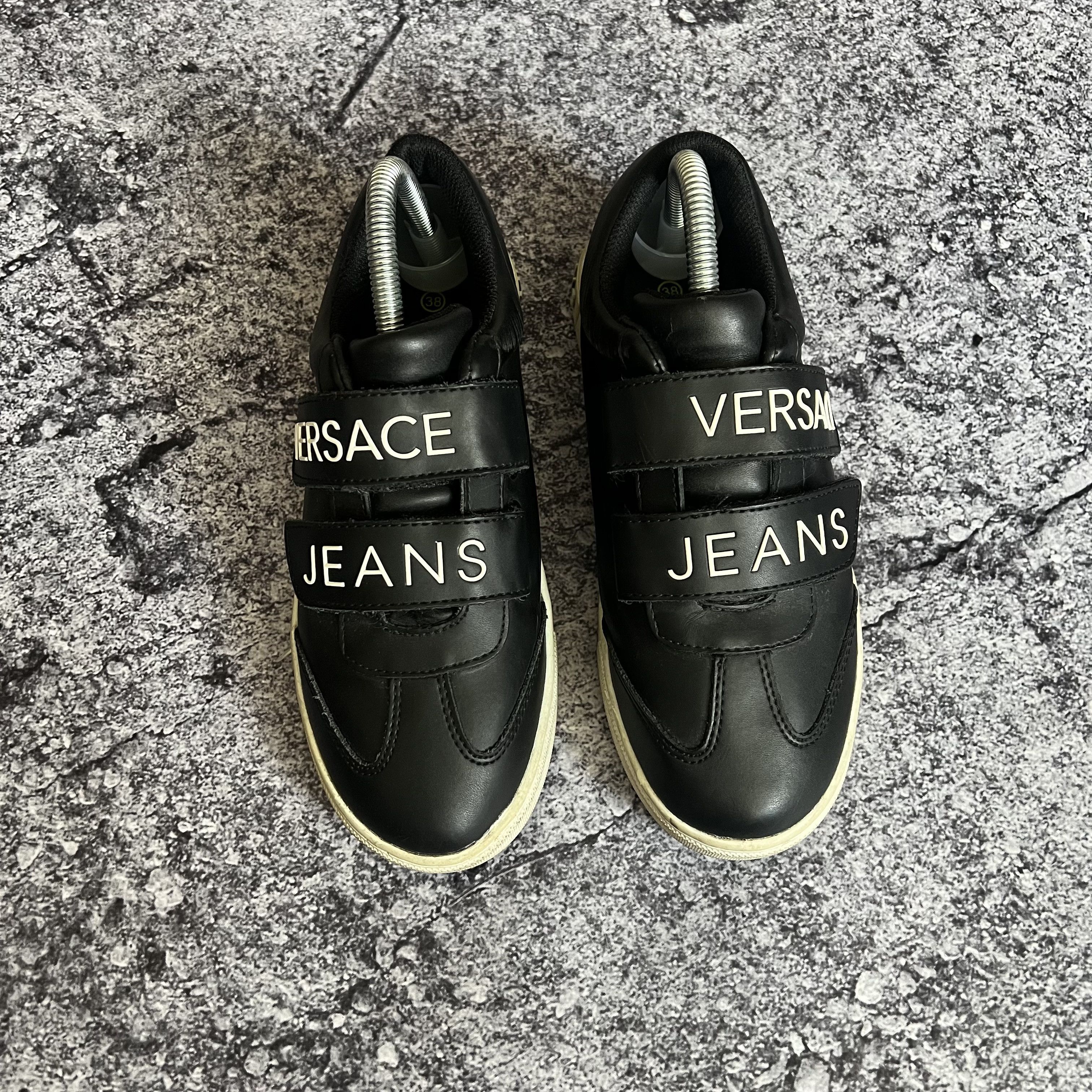 Versace Versace Sneakers Big Logo Size 38 Size US 8 / IT 38 - 4 Thumbnail