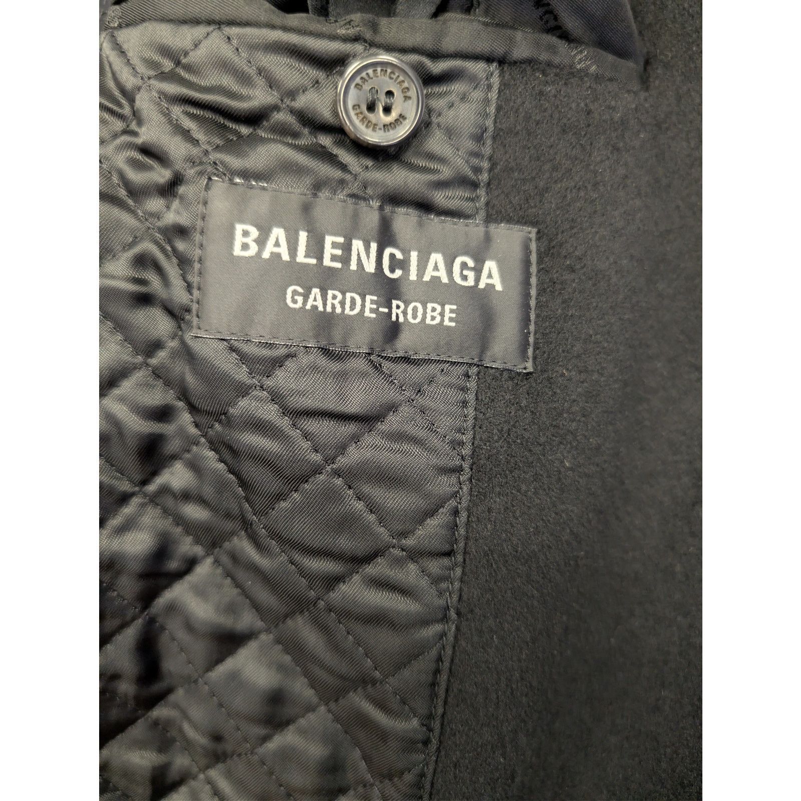 Balenciaga o1rshd1 Zipper Jacket in Black Size US M / EU 48-50 / 2 - 16 Thumbnail