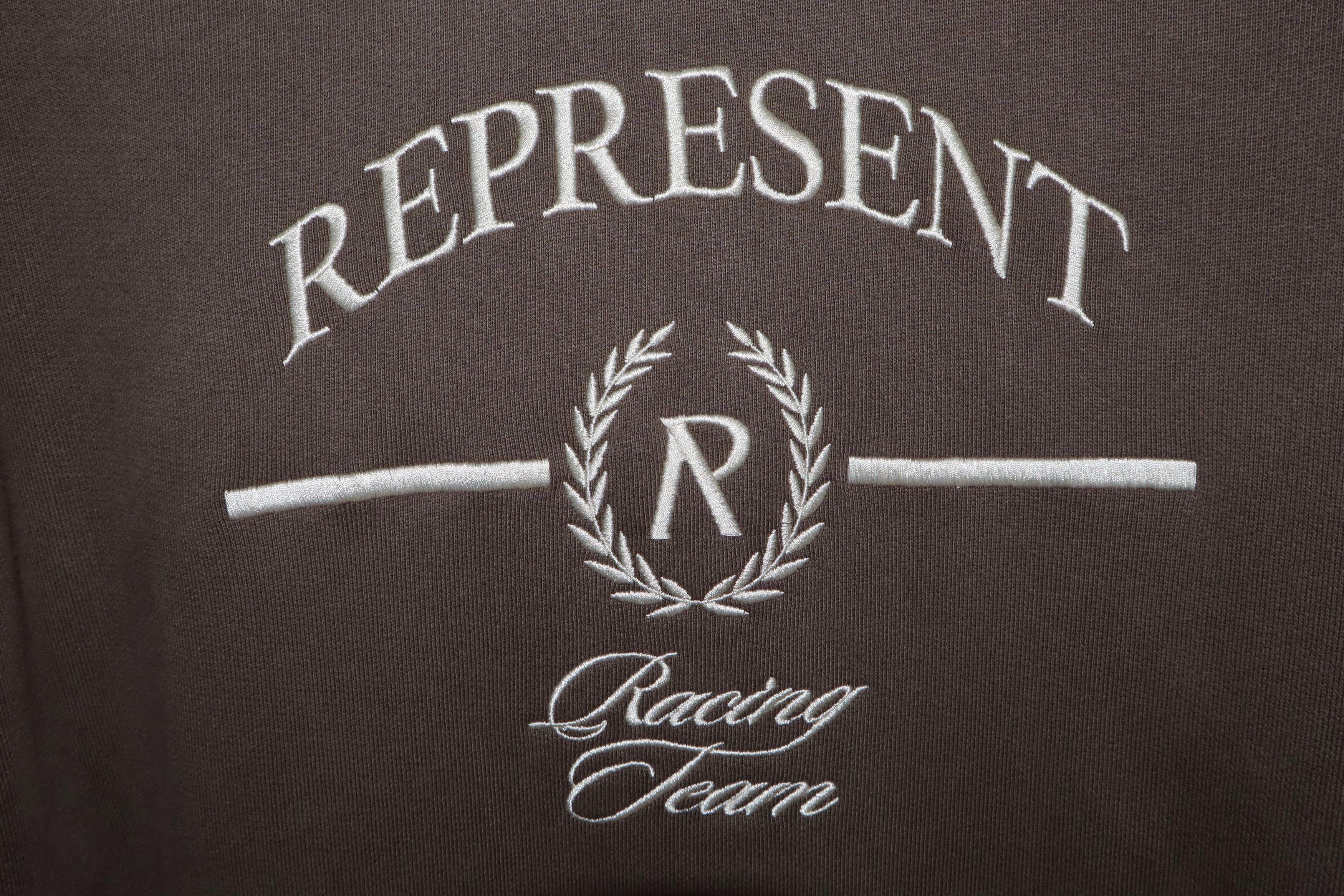 Represent Clo. RACING TEAM EMBROIDERED HOODIE Size US XL / EU 56 / 4 - 10 Thumbnail