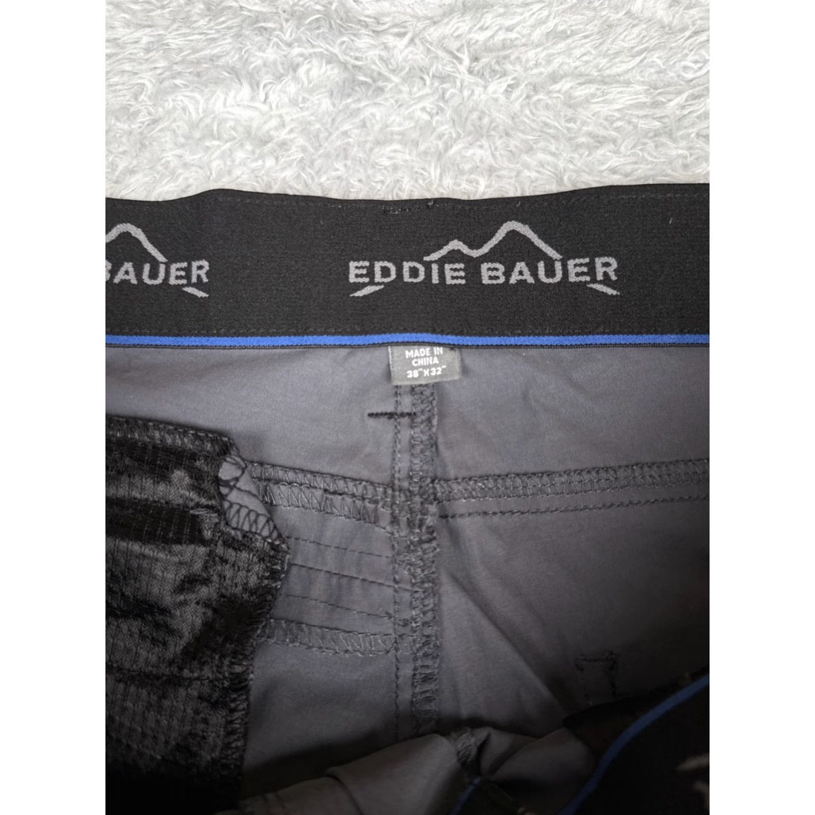 Eddie Bauer Eddie Bauer Travex Pants Men 38 Gray Straight Leg Nylon Blend Fishing Hiking Camp 38x32 Size US 38 / EU 54 - 6 Thumbnail