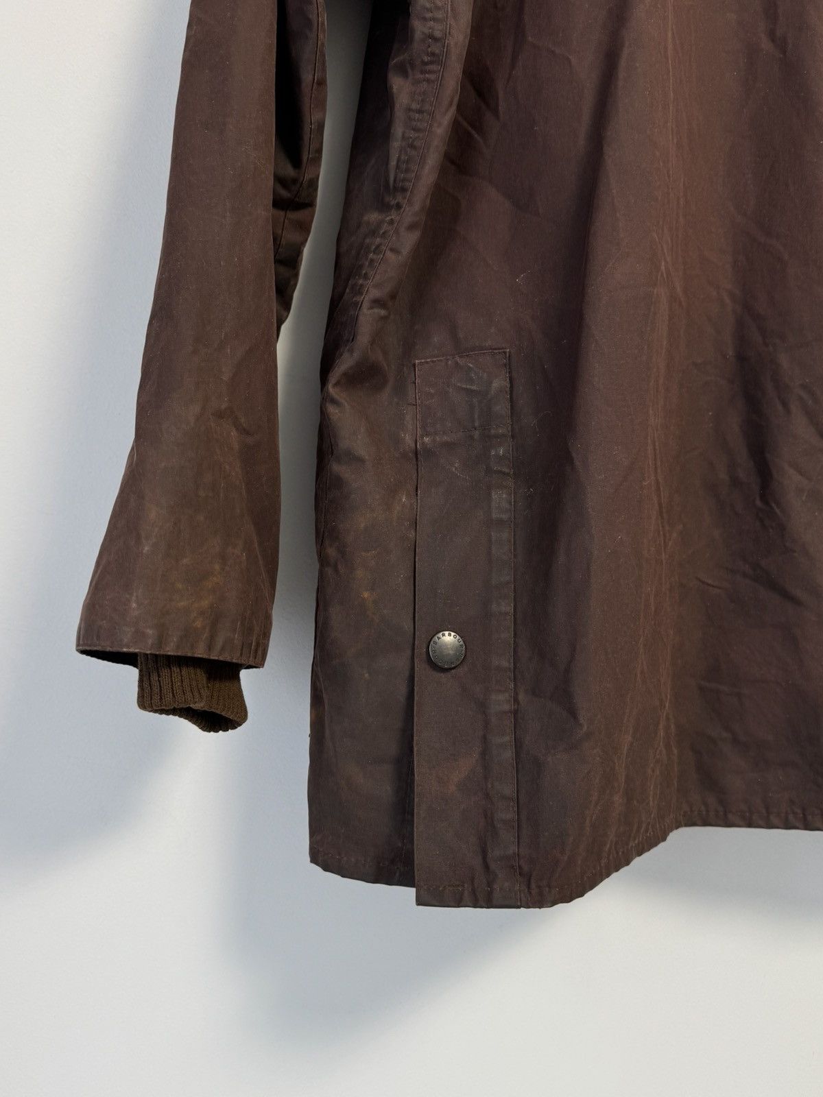 Barbour Vintage Barbour Bedale Wax Jacket Brown C38 England A103 Size US M / EU 48-50 / 2 - 21 Thumbnail