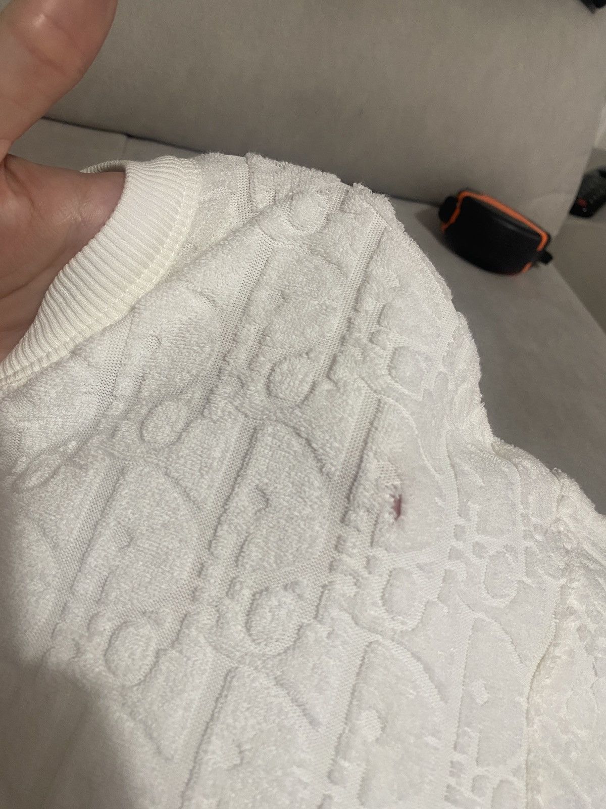 Dior Dior luxury oblique towel tee Size US XXL / EU 58 / 5 - 13 Thumbnail