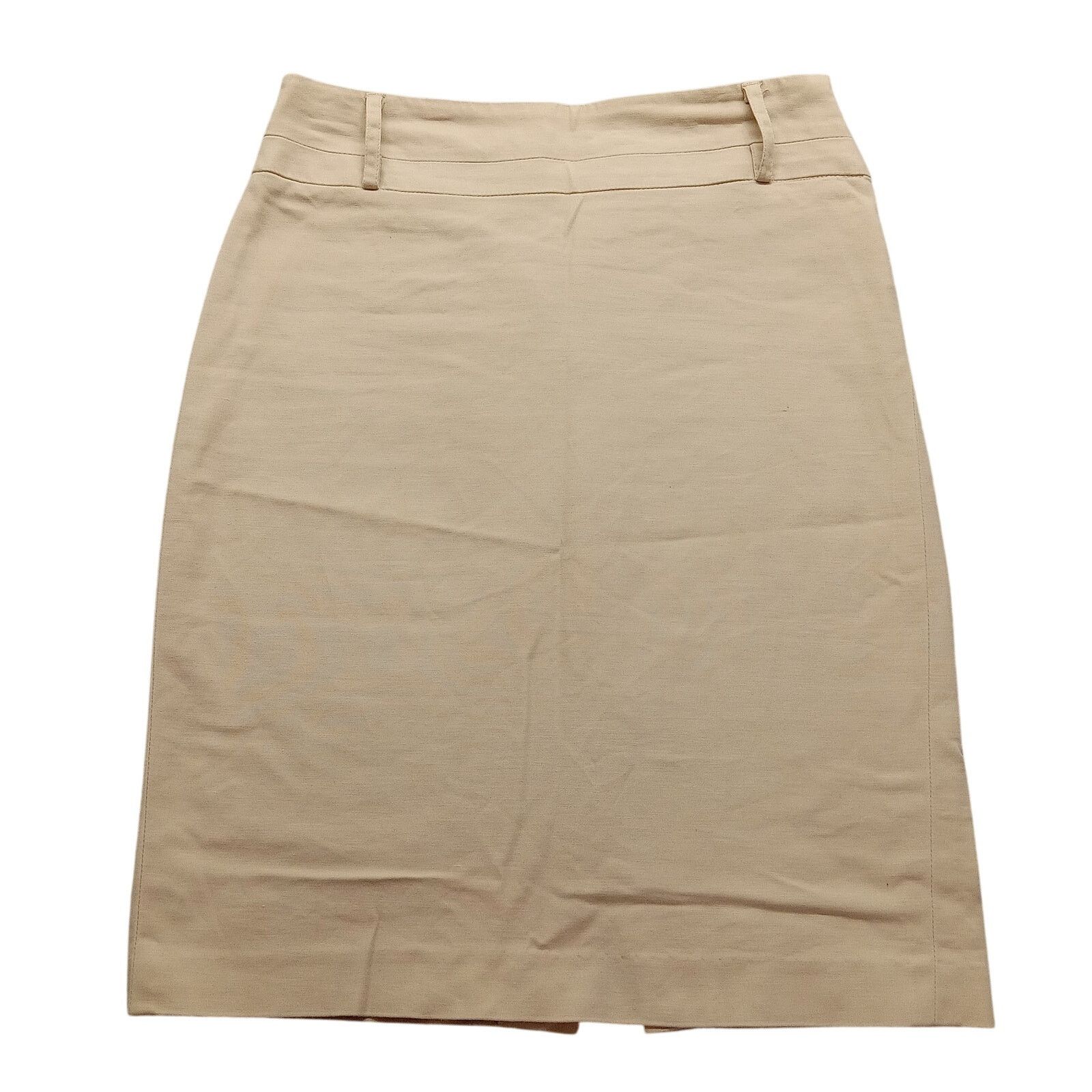 & Other Stories Valerie Bertinelli Skirt 4 Straight Side Zip Cotton Blend Size 27" / US 4 / IT 40 - 1 Thumbnail