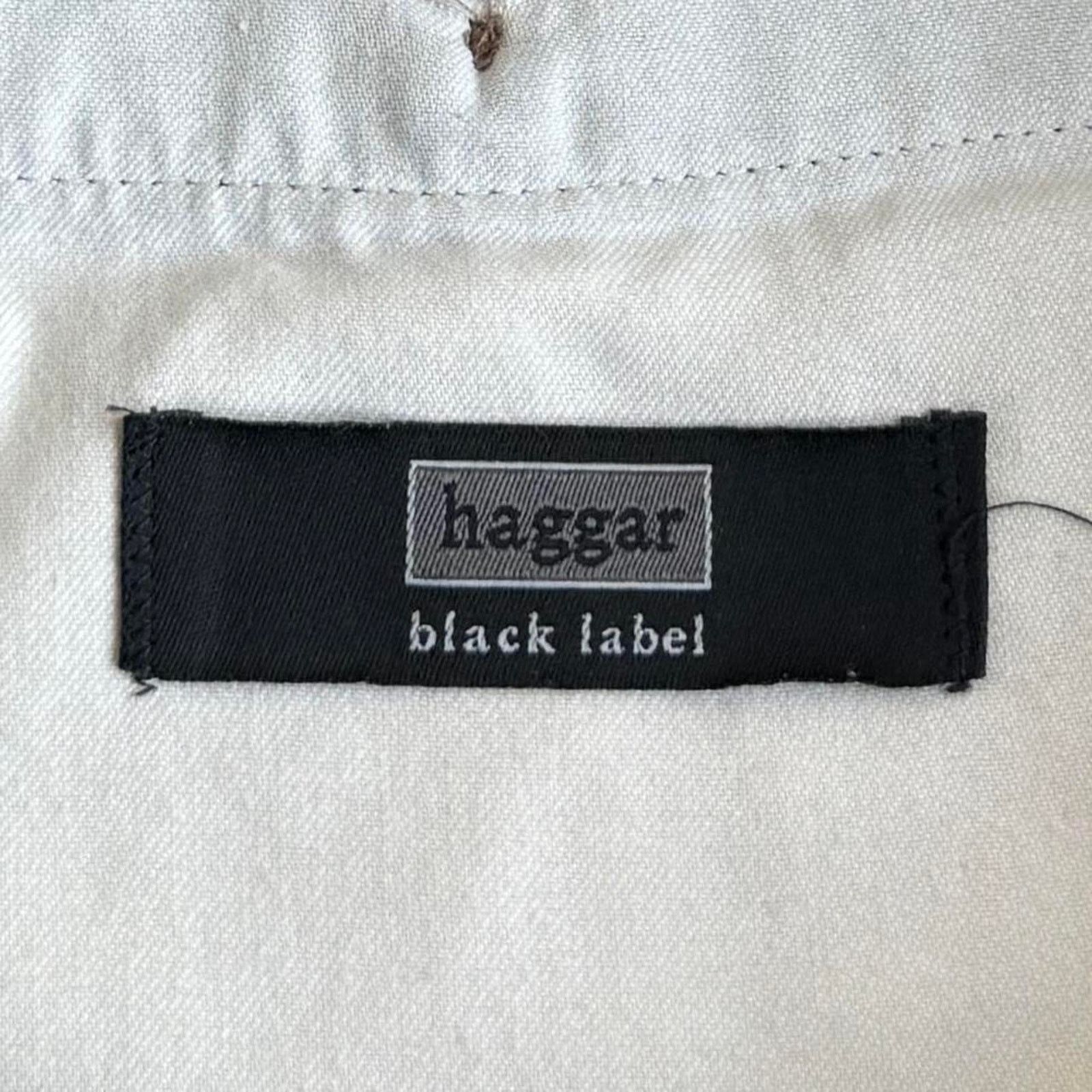 Japanese Brand × Vintage Vintage Y2K Haggar Black Label Casual Chino Dress Pants Size US 36 / EU 52 - 3 Thumbnail