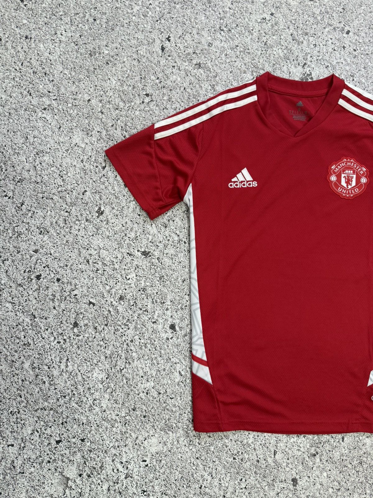 Adidas × Vintage Adidas Manchester United Training Football Soccer Jersey Size US S / EU 44-46 / 1 - 3 Thumbnail