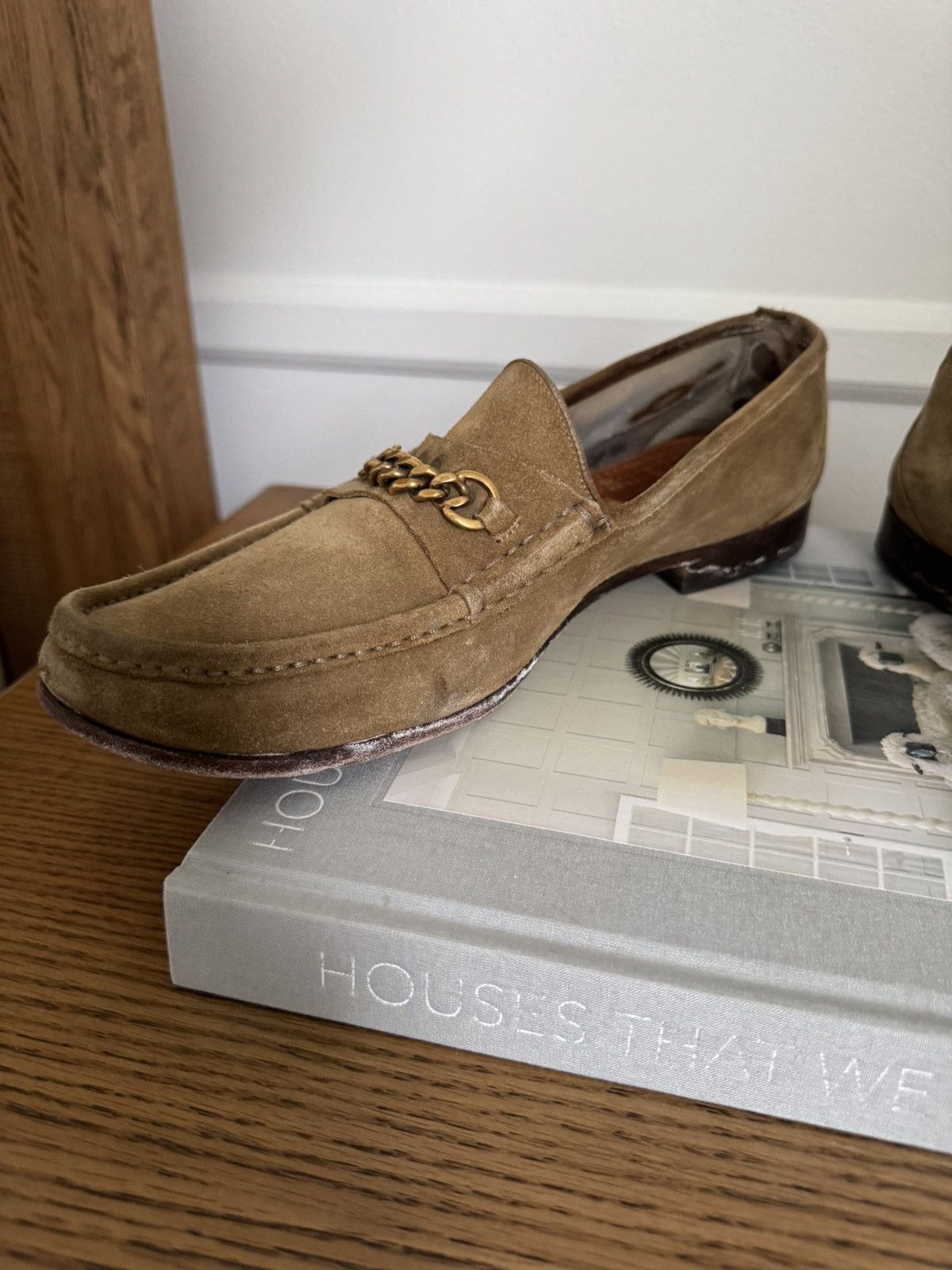 Tom Ford Tom Ford York Chain suede loafers Size US 10 / EU 43 - 9 Thumbnail