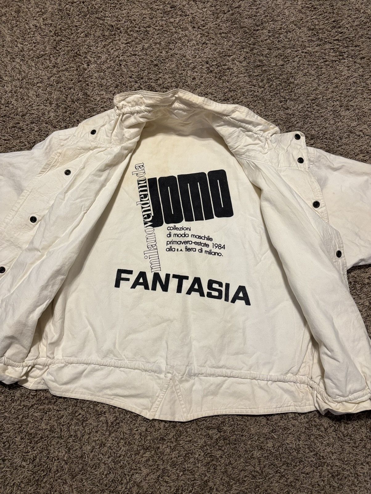 Other White Jomo Fantasia Windbreaker Jacket Size US S / EU 44-46 / 1 - 2 Thumbnail