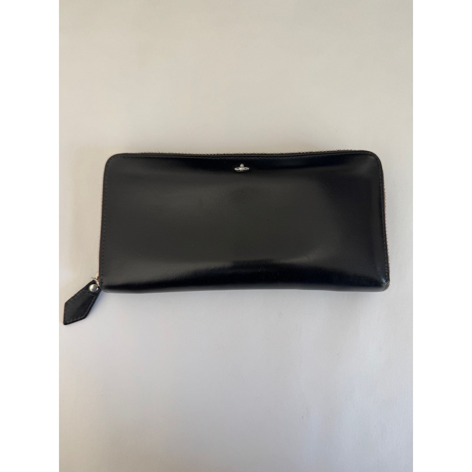 Vivienne Westwood Vivienne Westwood Black Leather Zip Wallet Size ONE SIZE - 1 Thumbnail