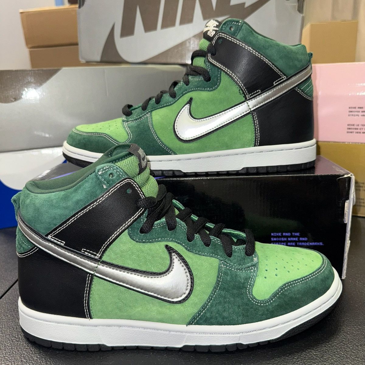 Nike Size 10.5 - Nike Dunk Pro SB High Brut Size US 10.5 / EU 43-44 - 1 Thumbnail