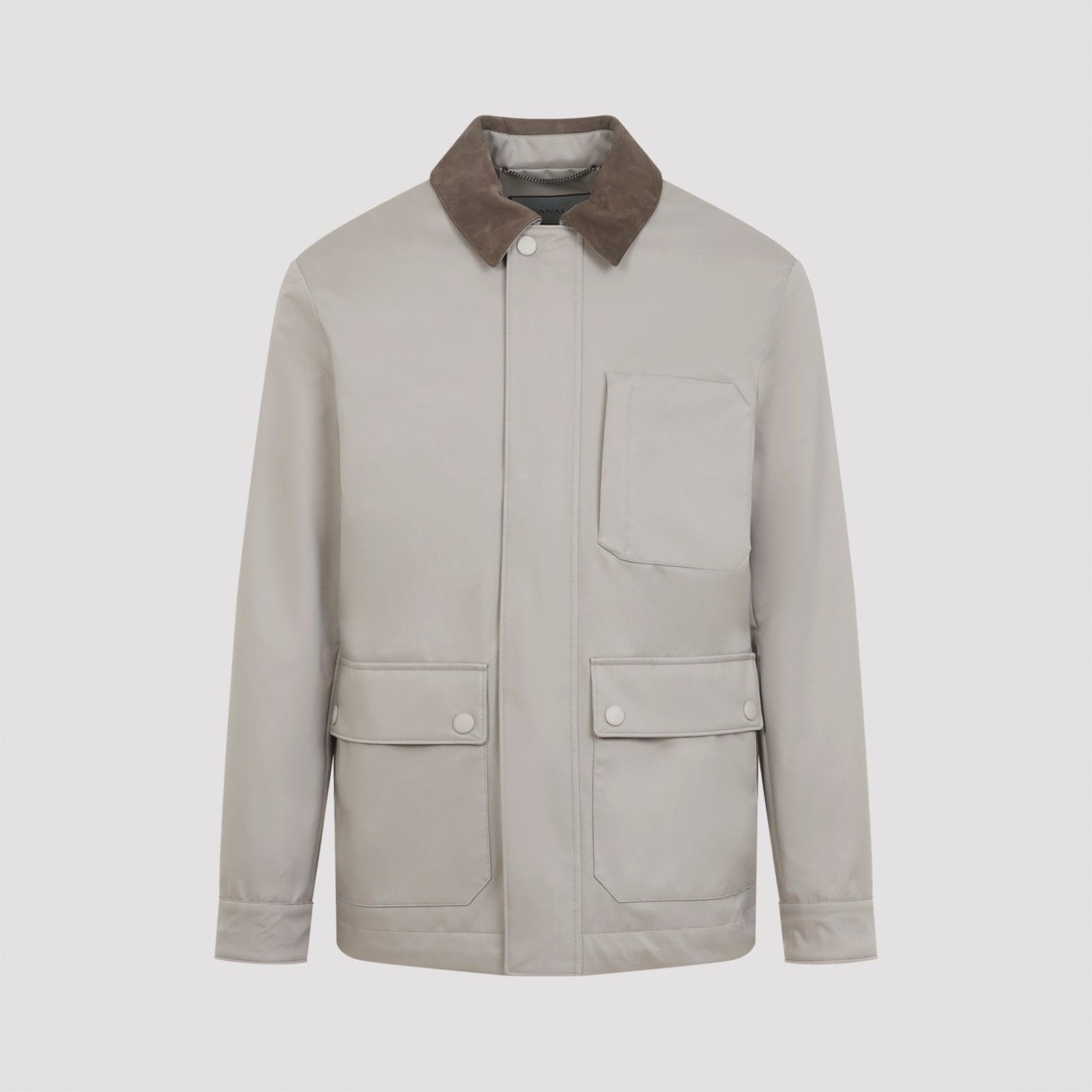 Canali CANALI Beige Jacket New & Authentic (Men's size:XL;) Size US XL / EU 56 / 4 - 1 Thumbnail