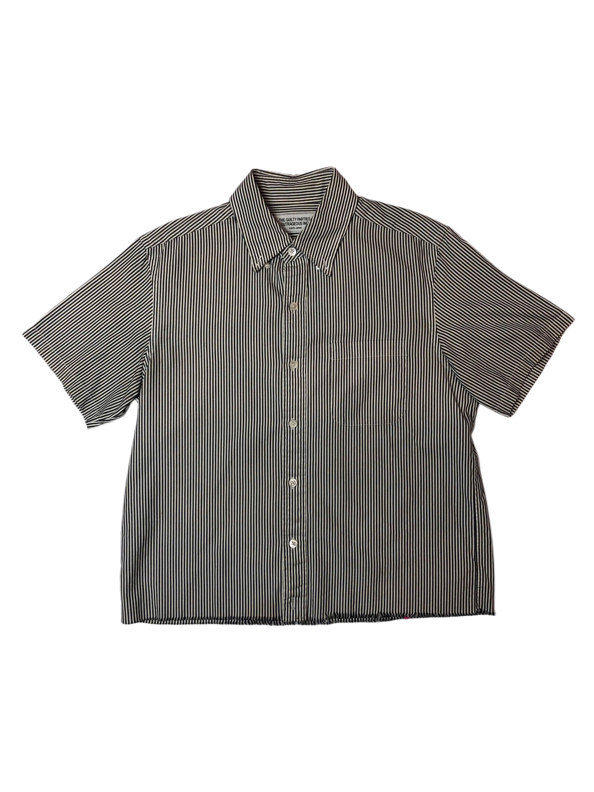 Wacko Maria Striped short sleeve button-up shirt Size US L / EU 52-54 / 3 - 1 Thumbnail