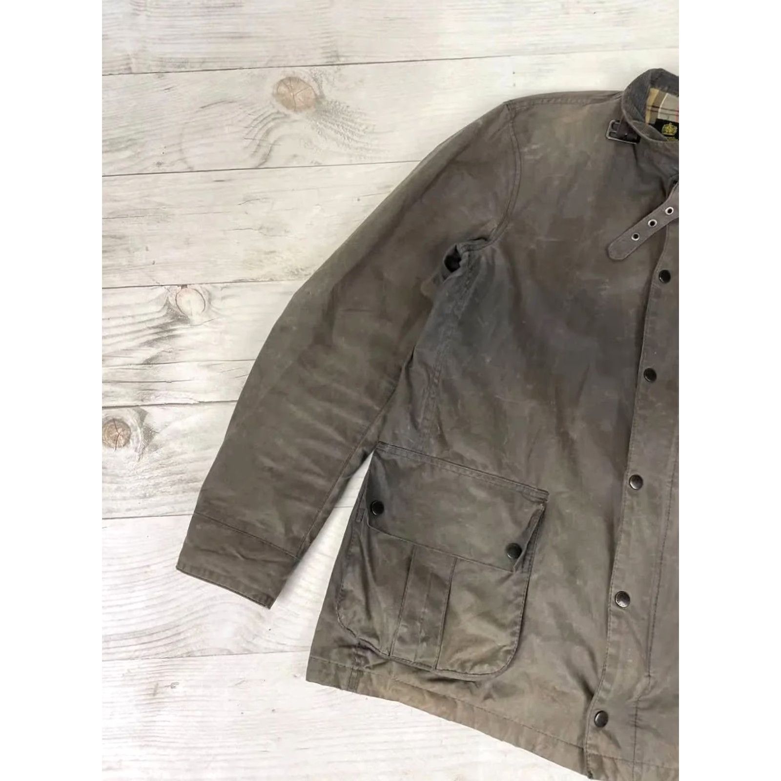 Barbour VINTAGE Barbour Jacket Main Selling Point Barbour Men Jacket Brown M UK Wax Coat Rain Size M Brown 90s Rain Coat Mens Size US M / EU 48-50 / 2 - 2 Thumbnail