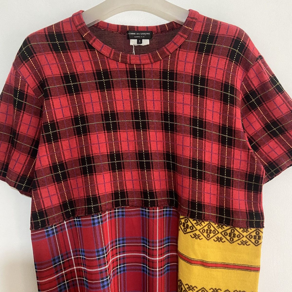 Comme des Garcons Homme Plus COMME des GARCONS HOMME PLUSS A/W 20 Patchwork Cut and Sew Size US S / EU 44-46 / 1 - 3 Thumbnail