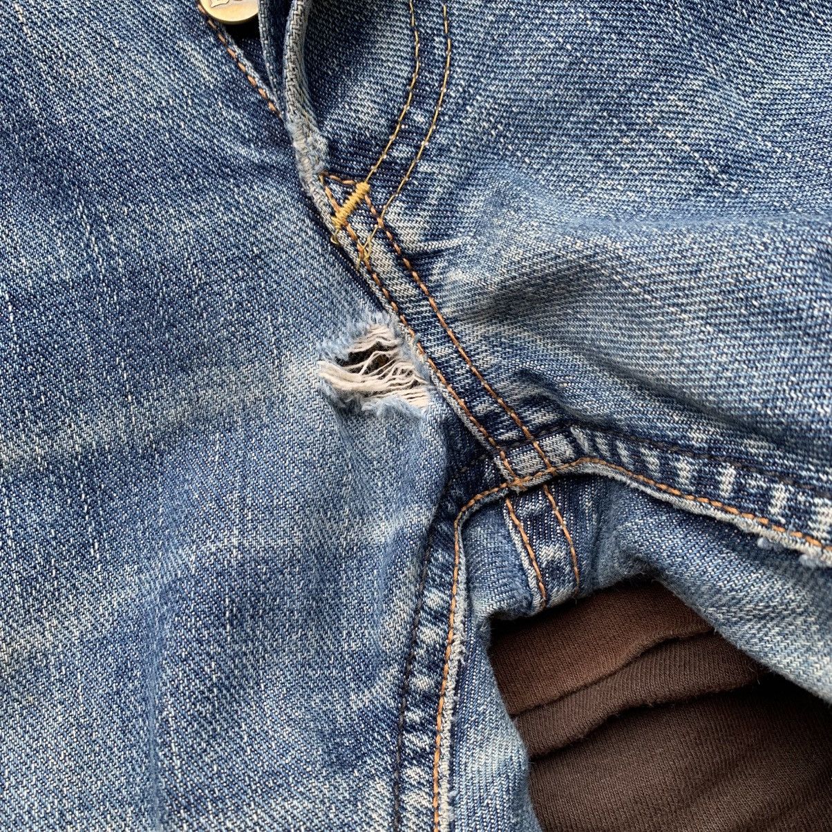 Lee × Vintage VINTAGE RE-PRO 50s LEE RIDERS HALF SELVEDGE FLY BUTTON Size US 34 / EU 50 - 9 Thumbnail